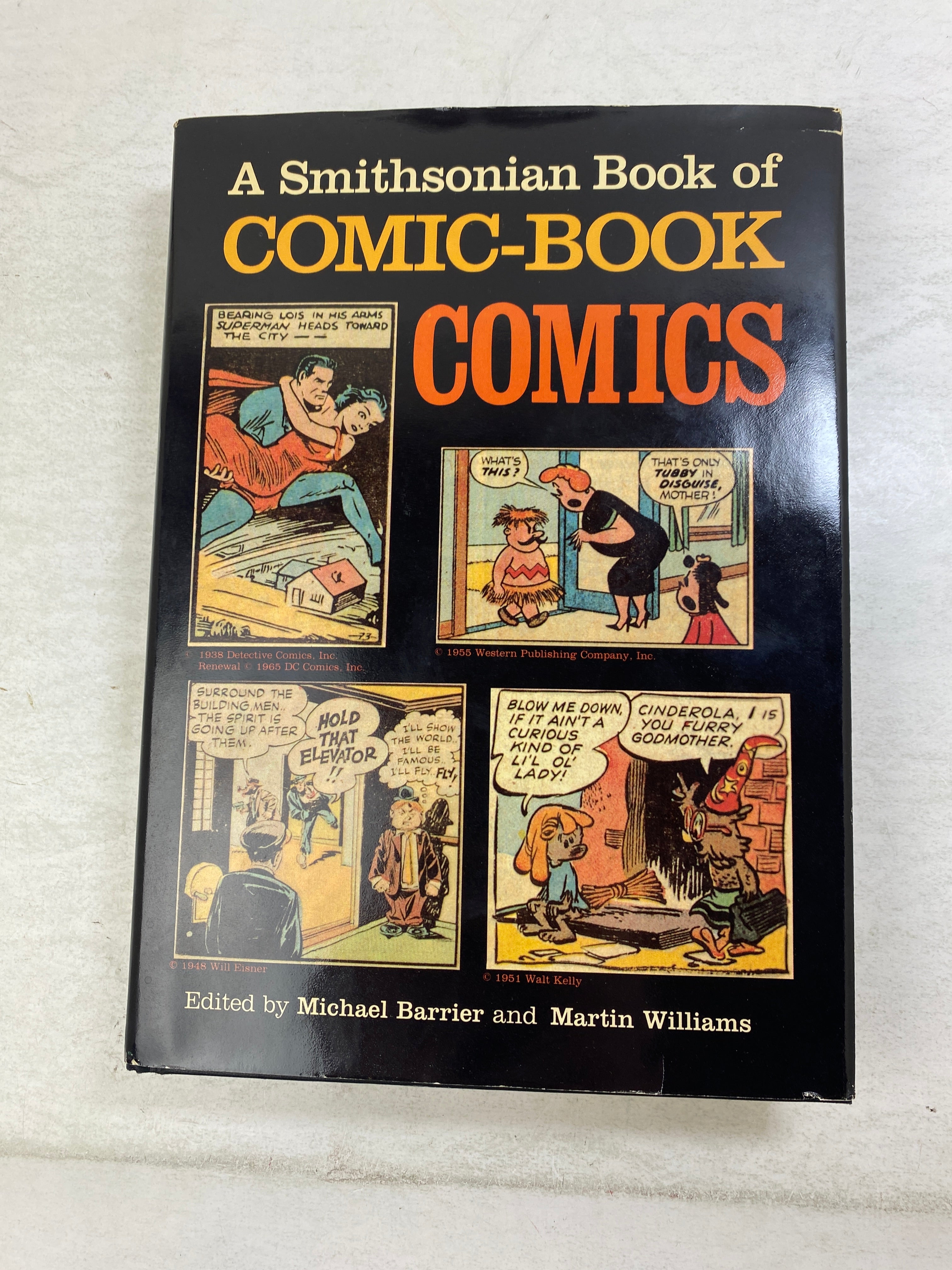 Smithsonian Book of Comic-Book Comics HCDJ 1981