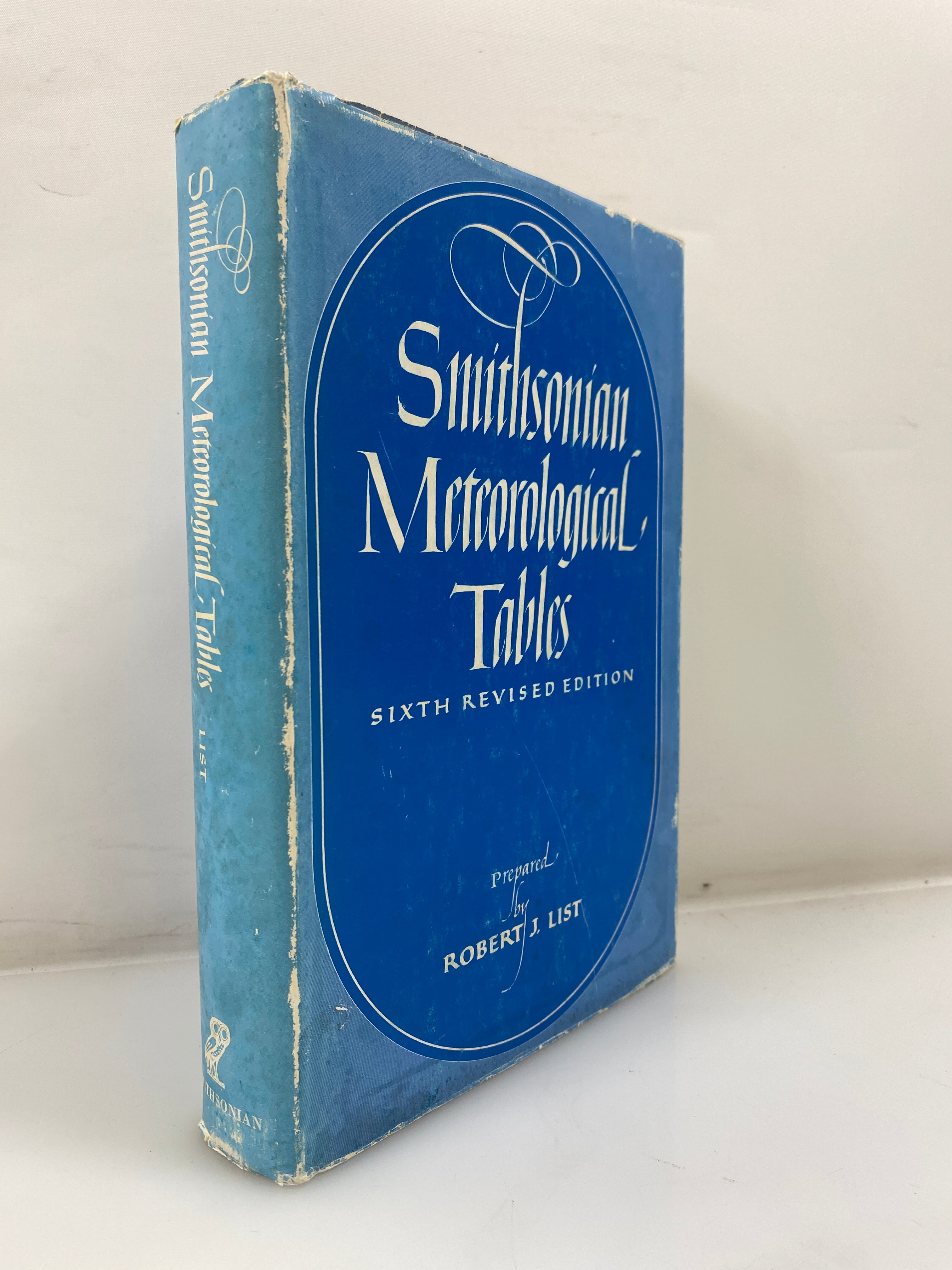 Smithsonian Meteorological Tables 6th Ed. 1968 HCDJ