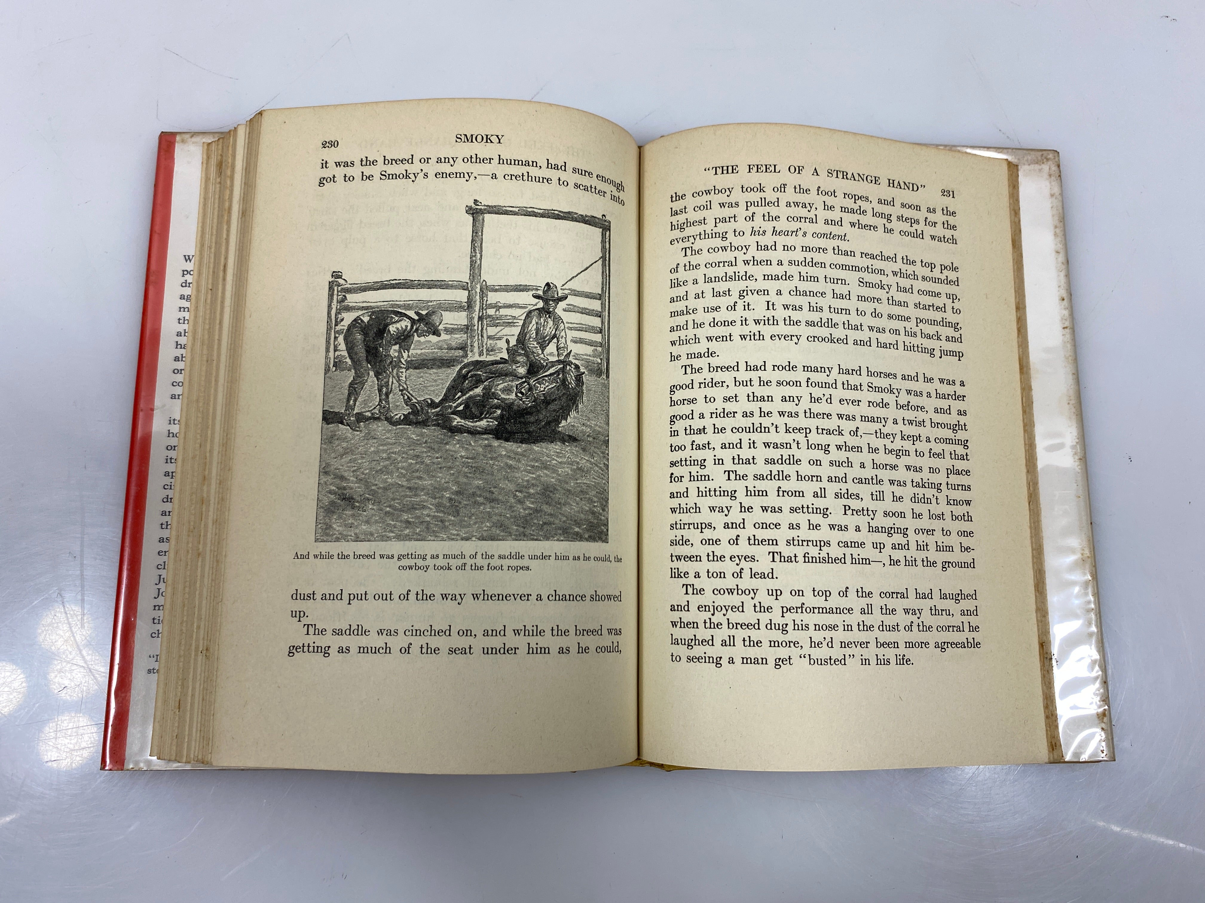 Smoky the Cowhorse by Will James 1944 HCDJ