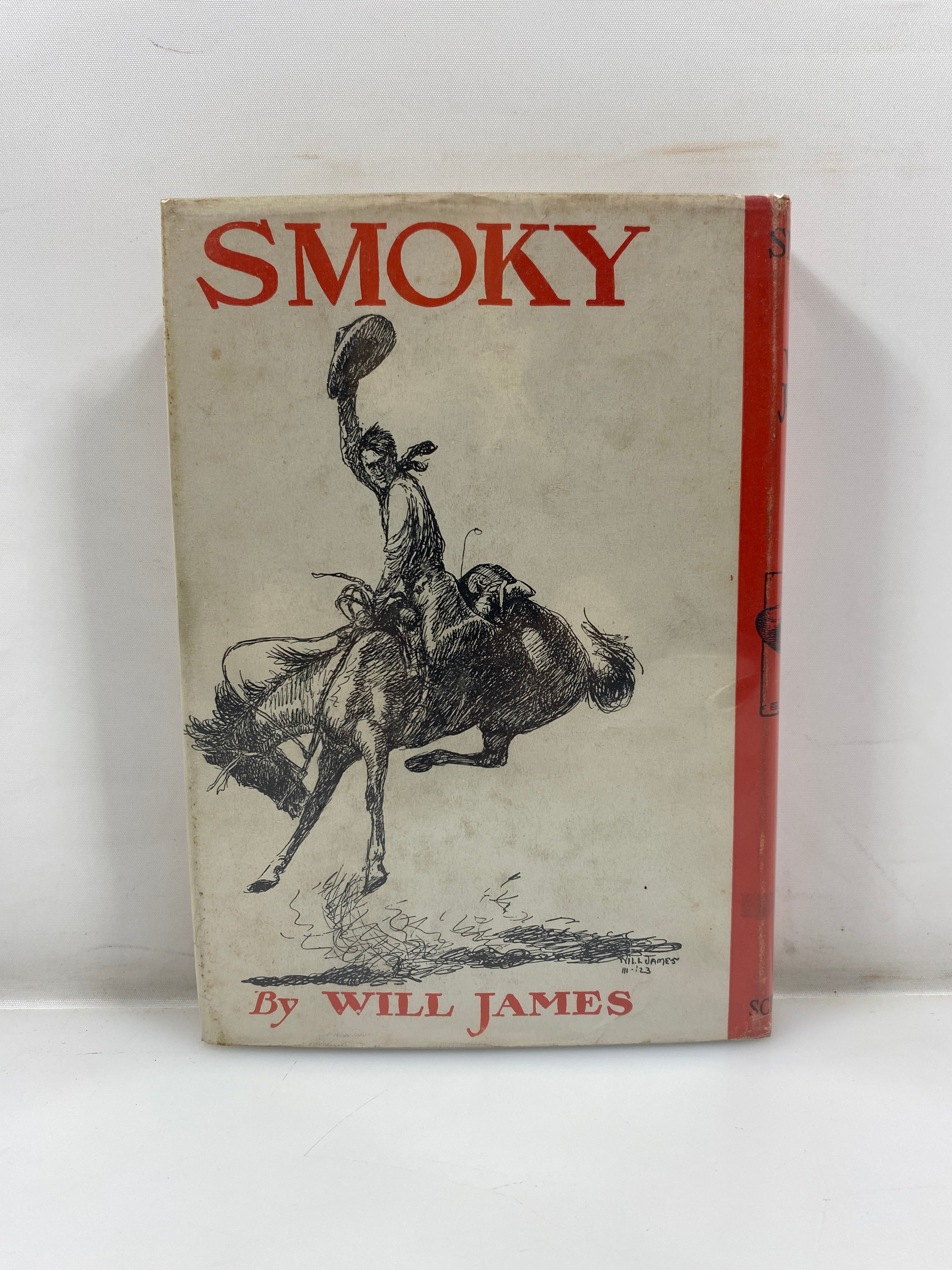 Smoky the Cowhorse by Will James 1944 HCDJ