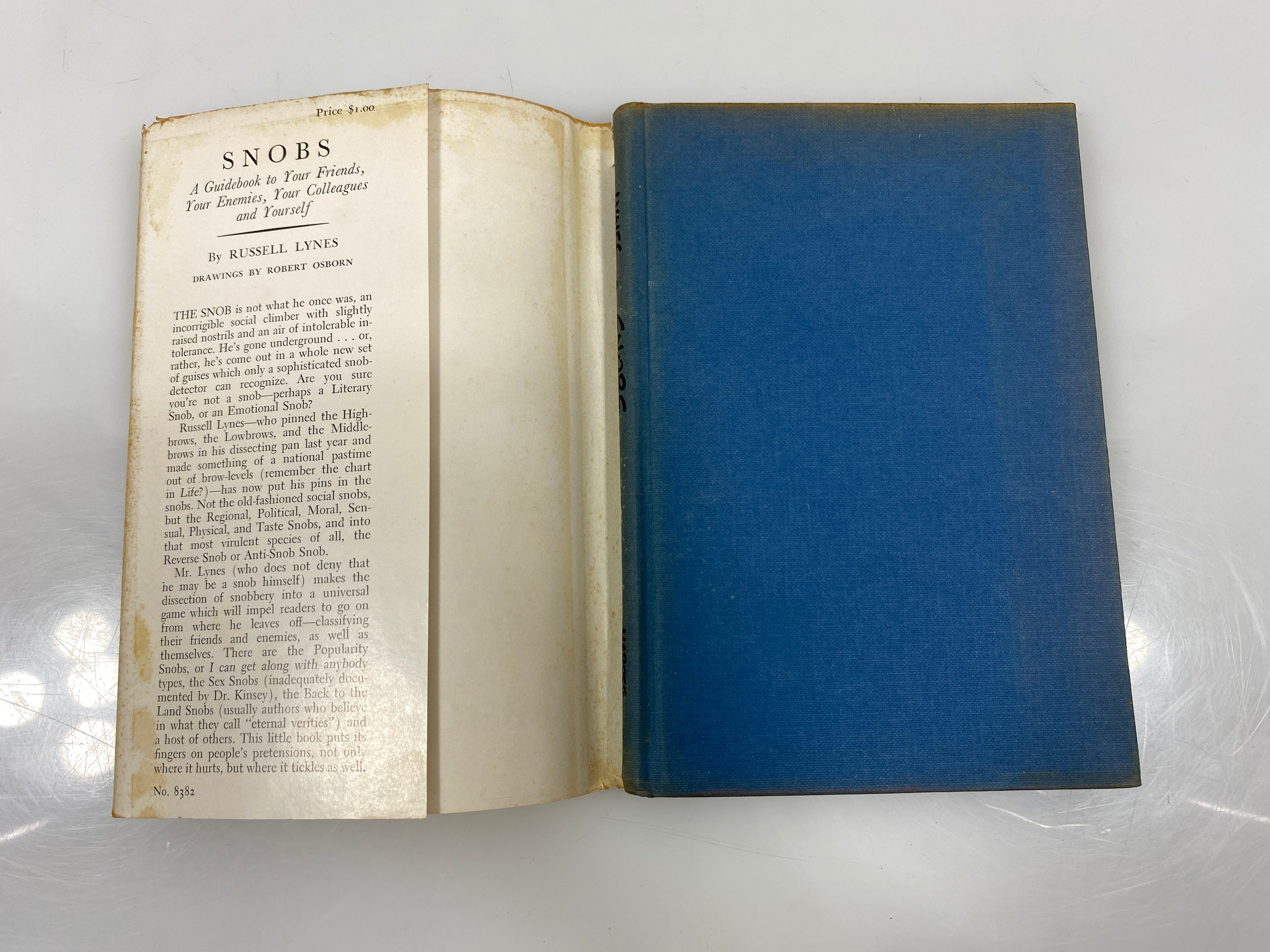 Snobs by Russell Lynes 1950 HC