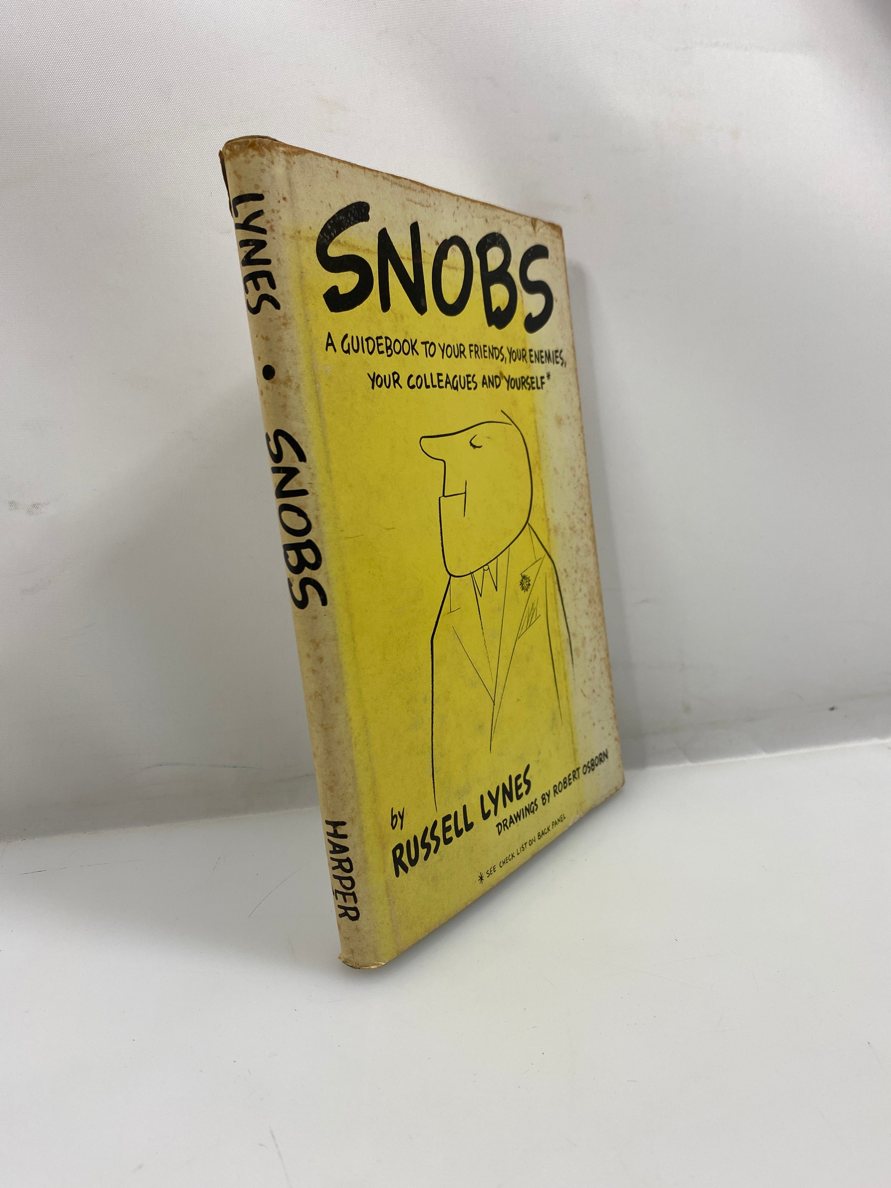 Snobs by Russell Lynes 1950 HC