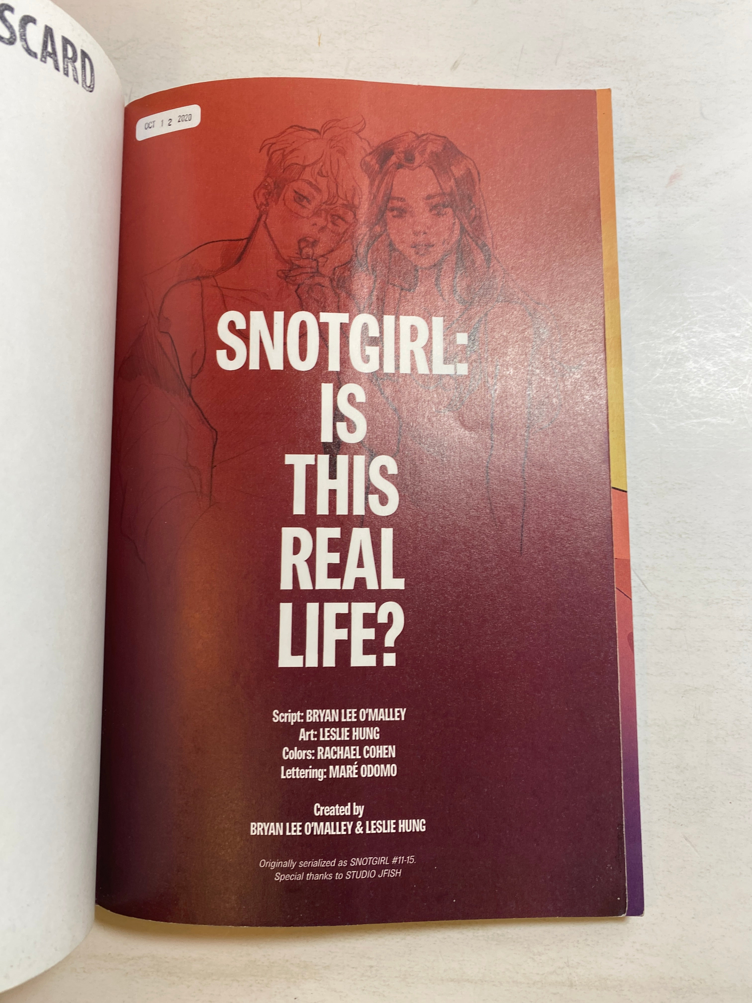 Snotgirl Volume 3 Image Comics 2020