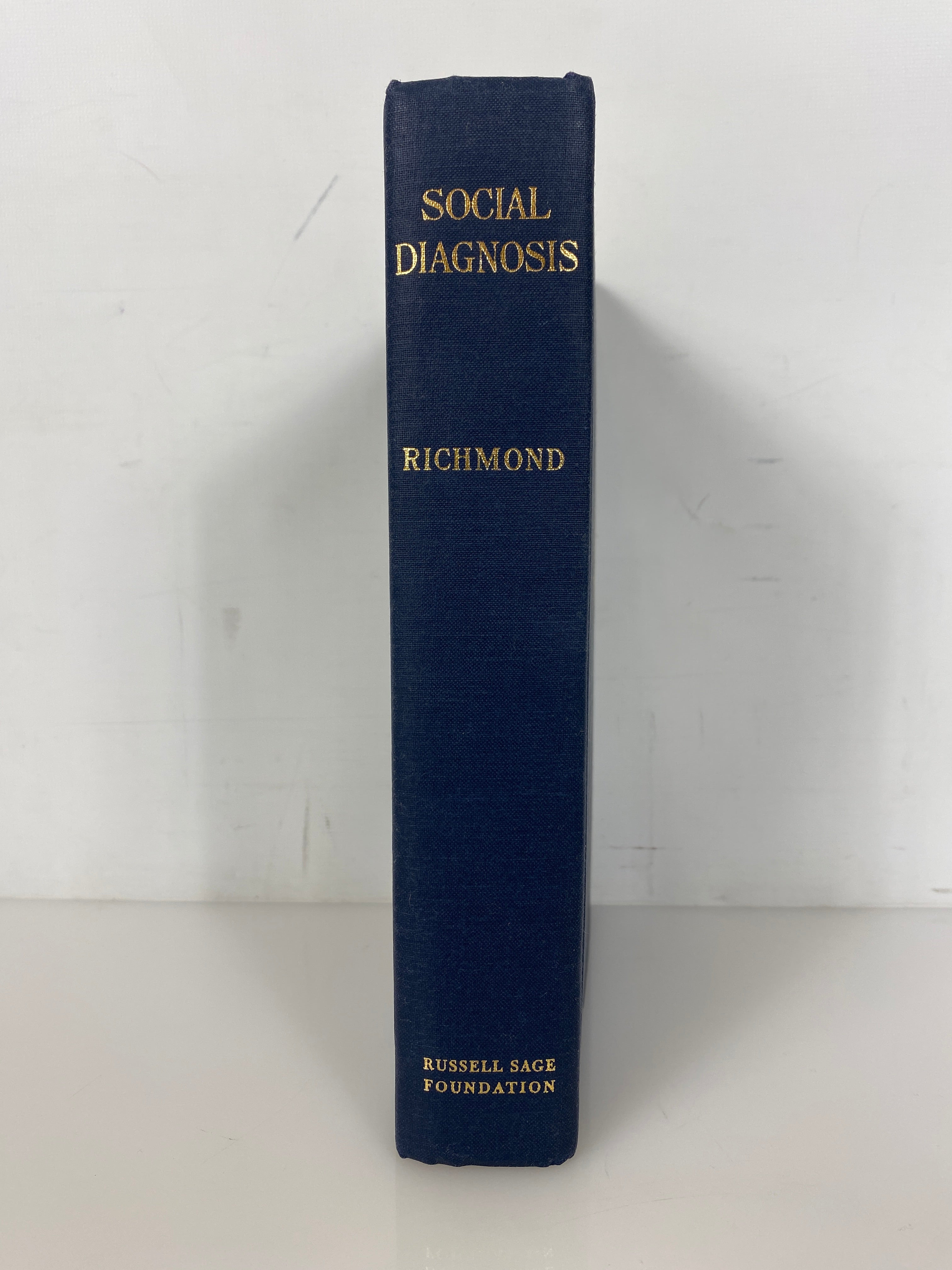 Social Diagnosis by Mary Richmond 1964 Vintage HC
