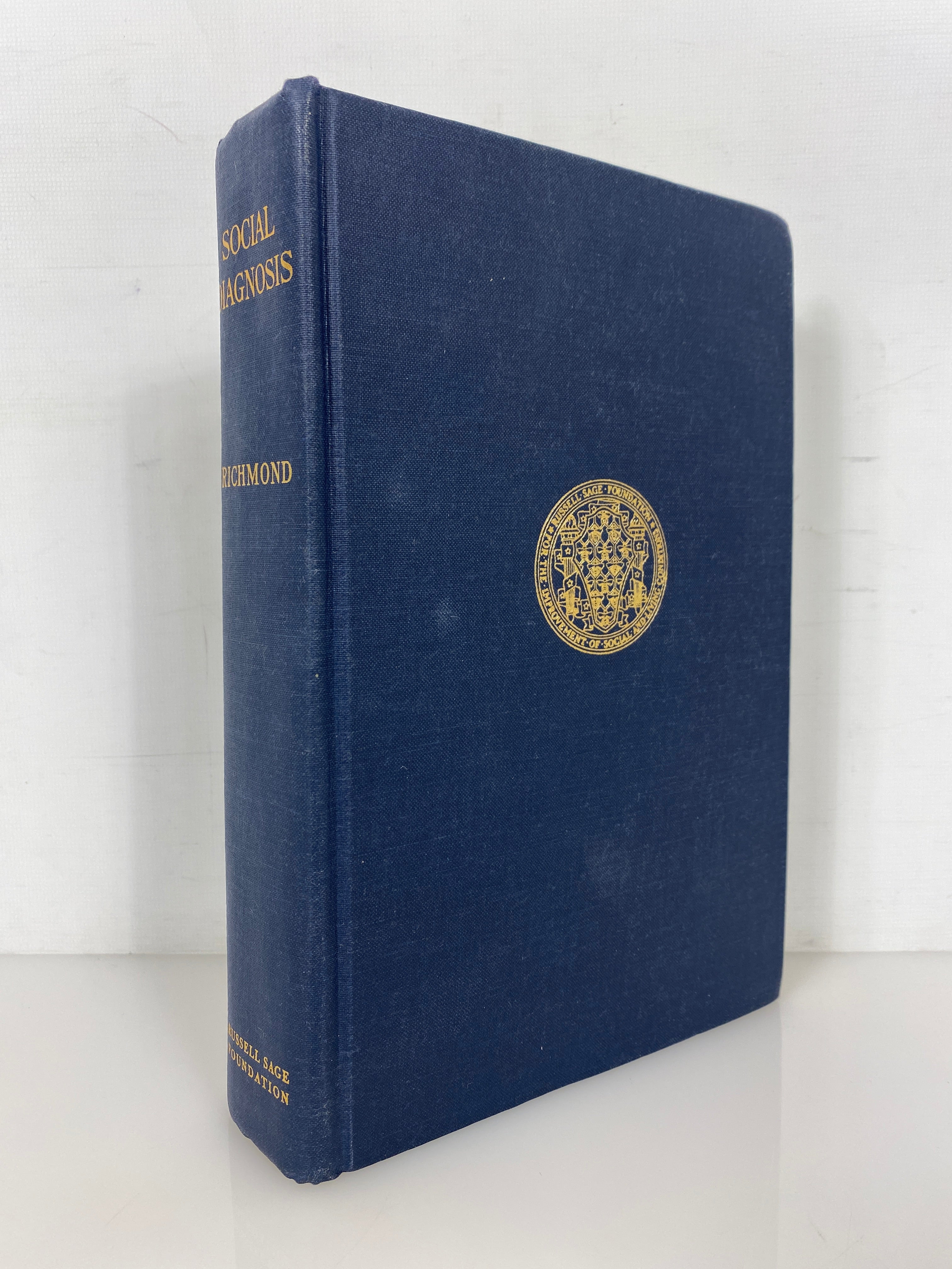 Social Diagnosis by Mary Richmond 1964 Vintage HC