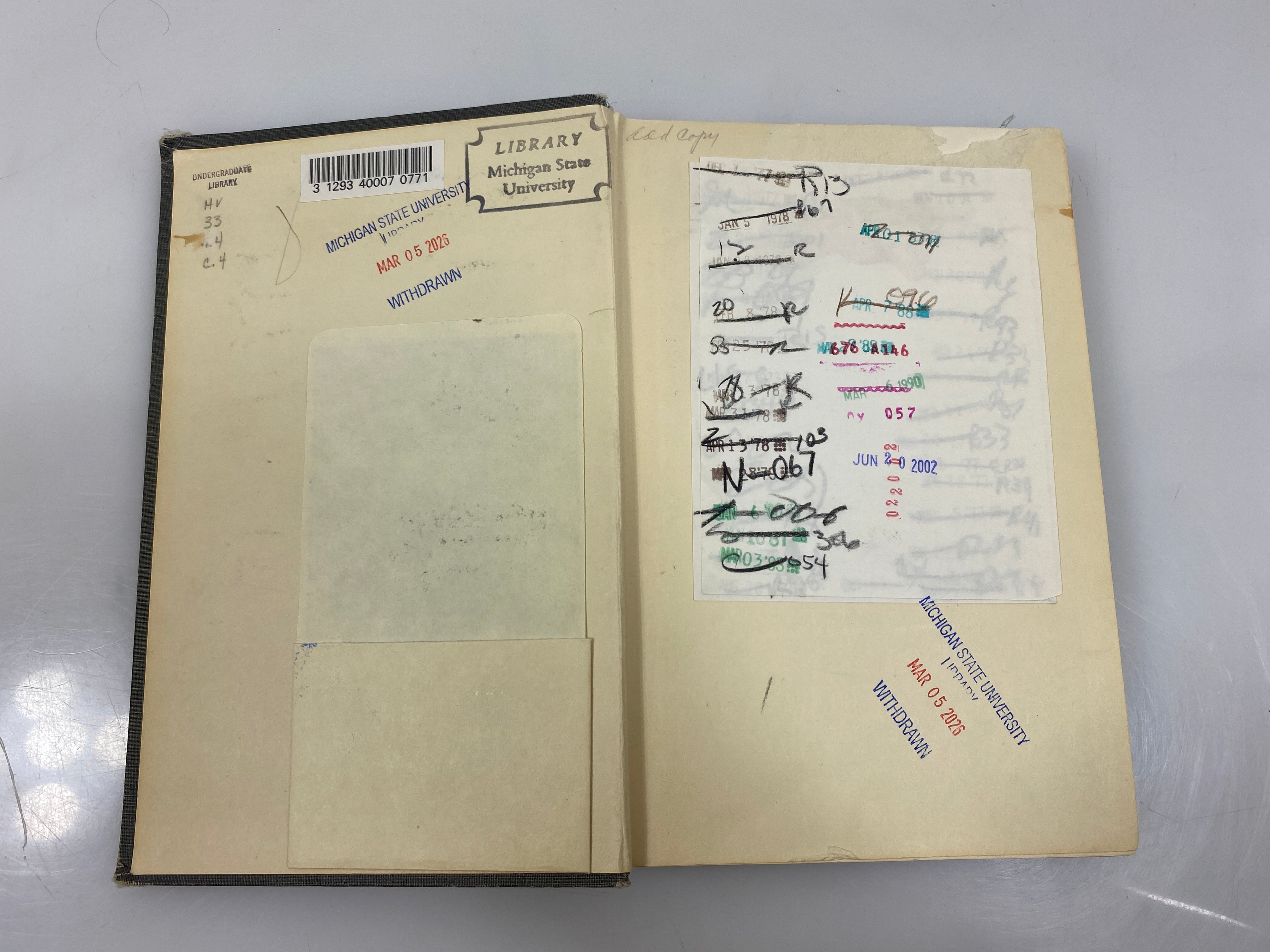 Social Pathology by Lemert Ex-library 1951 HC