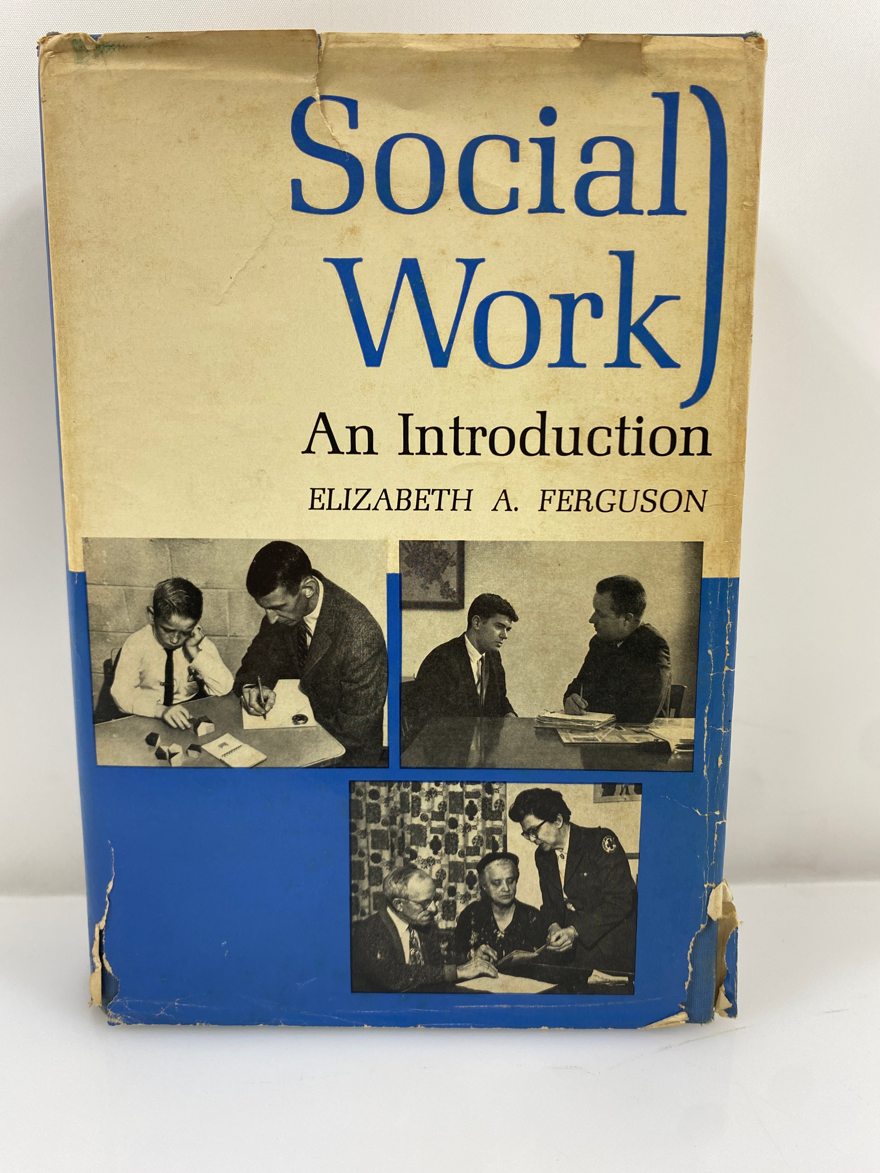Social Work An Introduction Elizabeth Ferguson 1963 1st Edition HC DJ