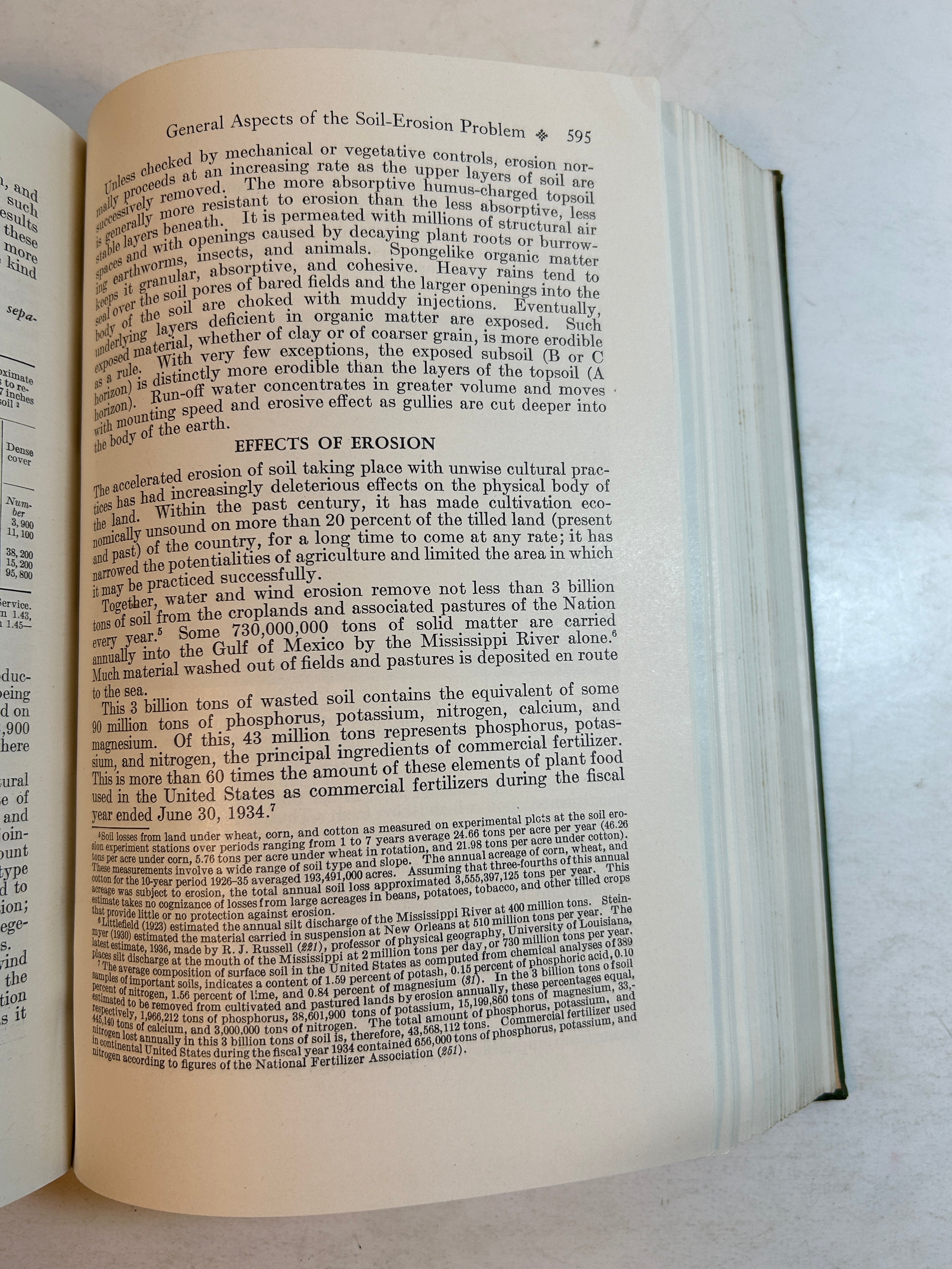 Soils and Men United States Department of Agriculture 1938 HC