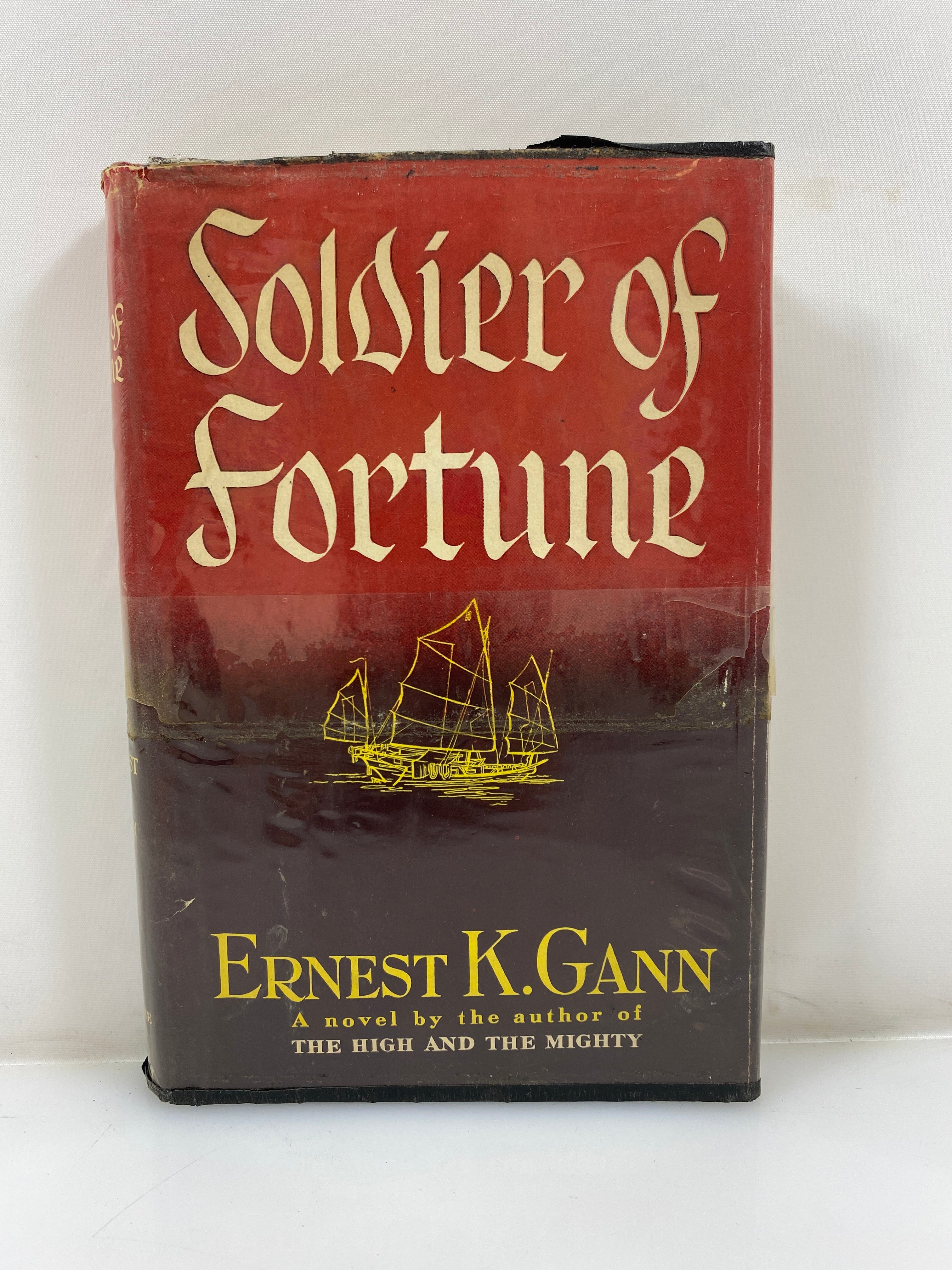 Soldier of Fortune by Gann Ex-Library 1954 HCDJ