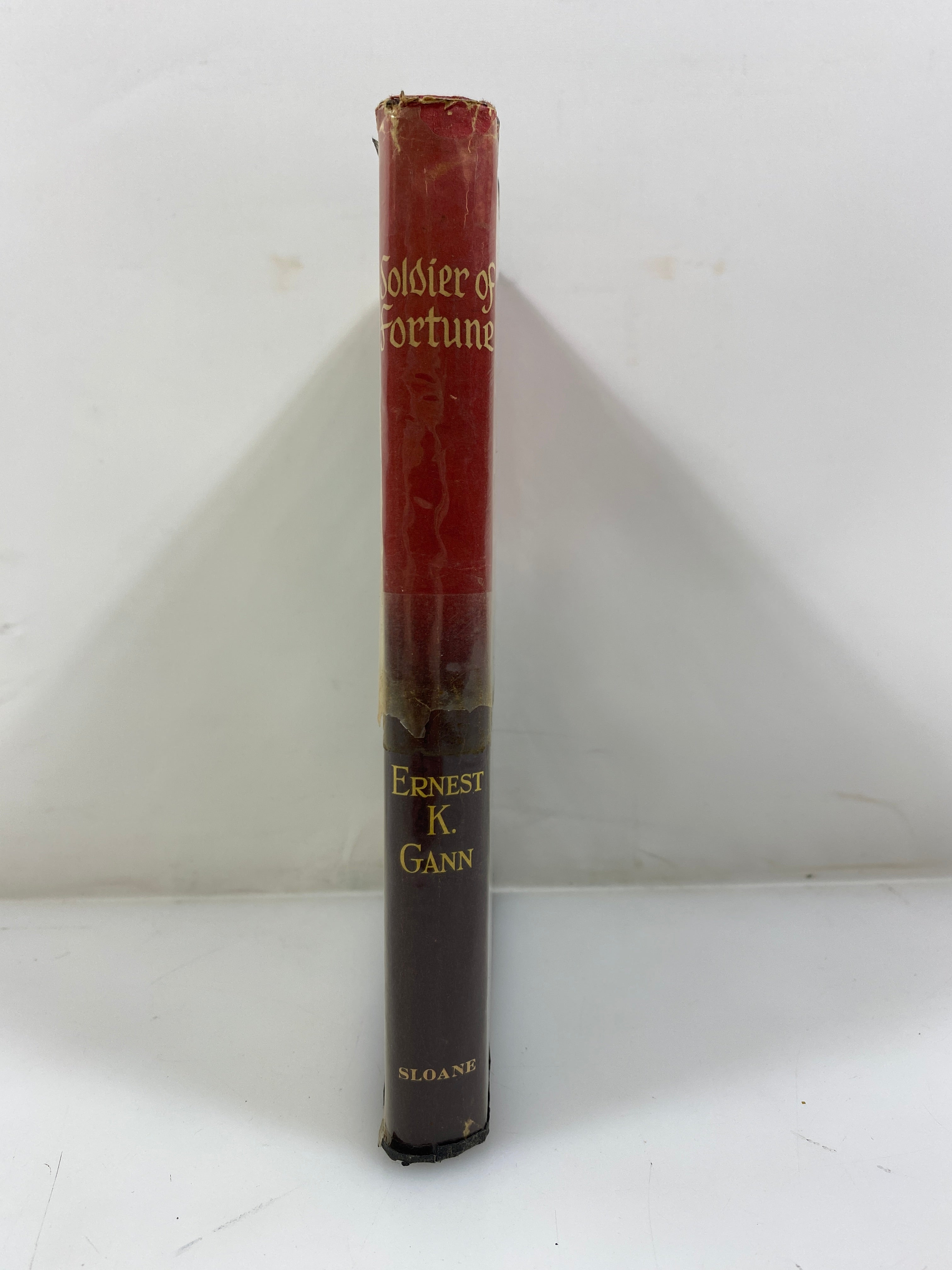 Soldier of Fortune by Gann Ex-Library 1954 HCDJ
