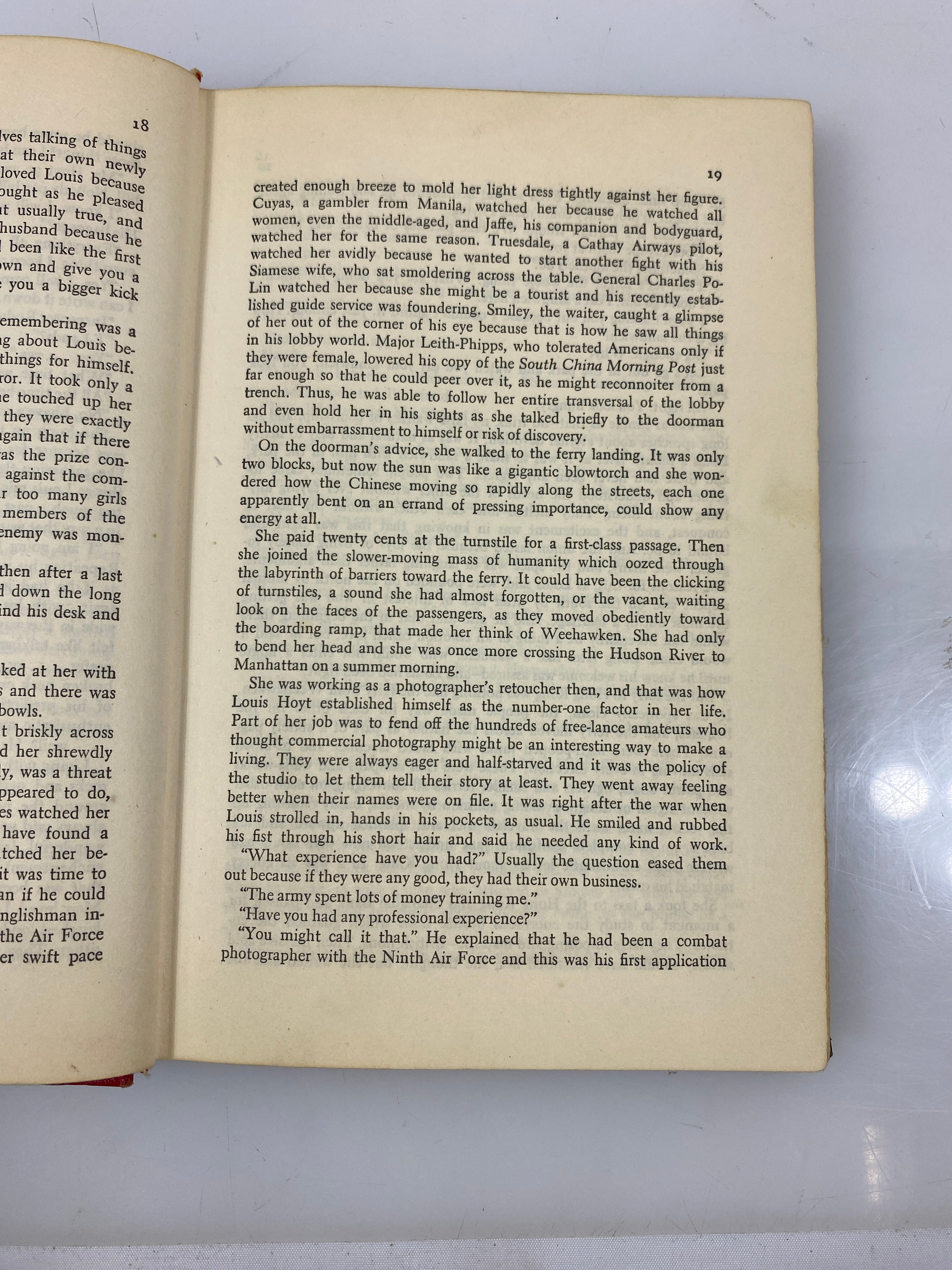 Soldier of Fortune by Gann Ex-Library 1954 HCDJ