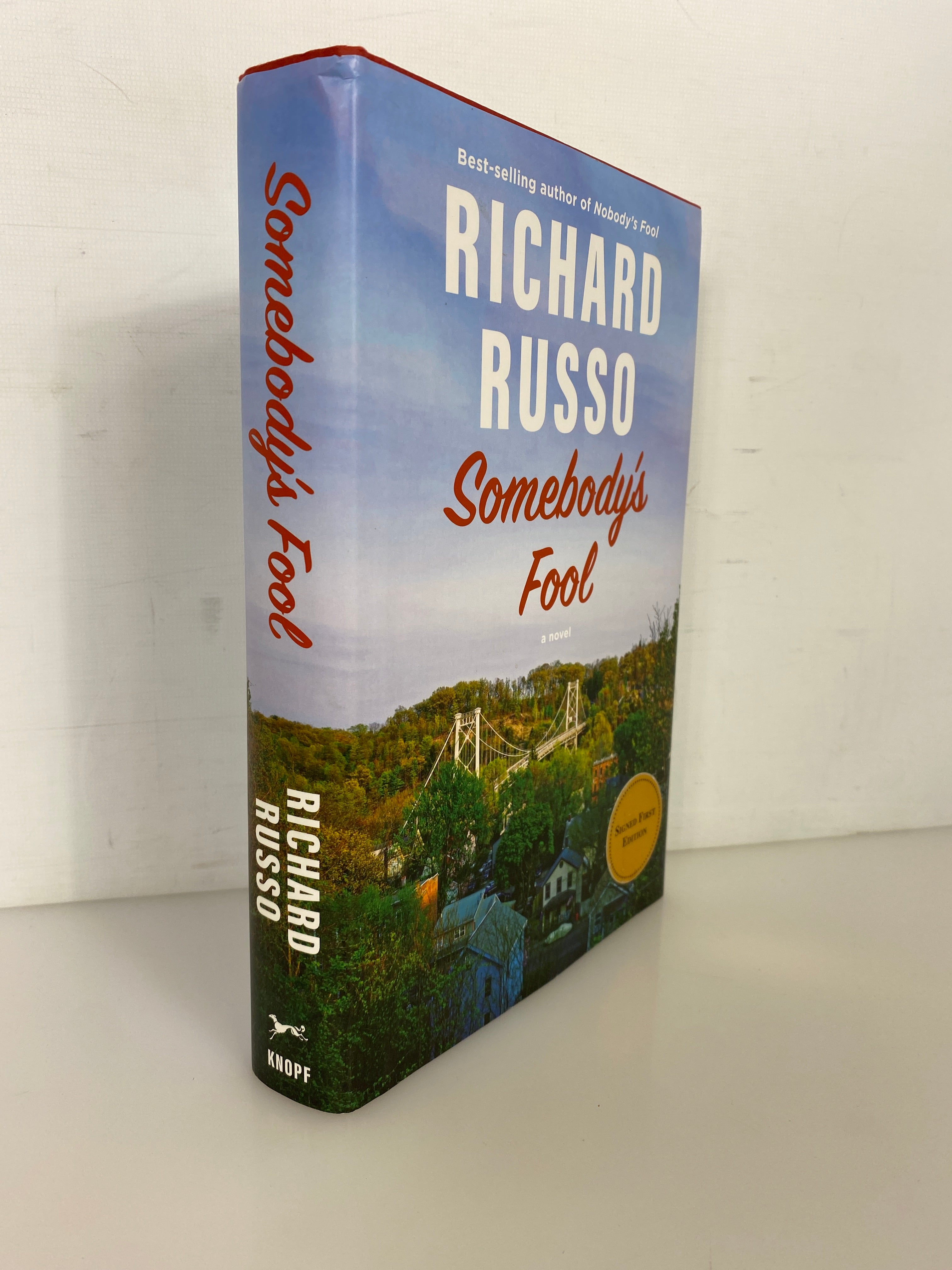 Somebody's Fool by Richard Russo 2023 Signed First Edition HC DJ