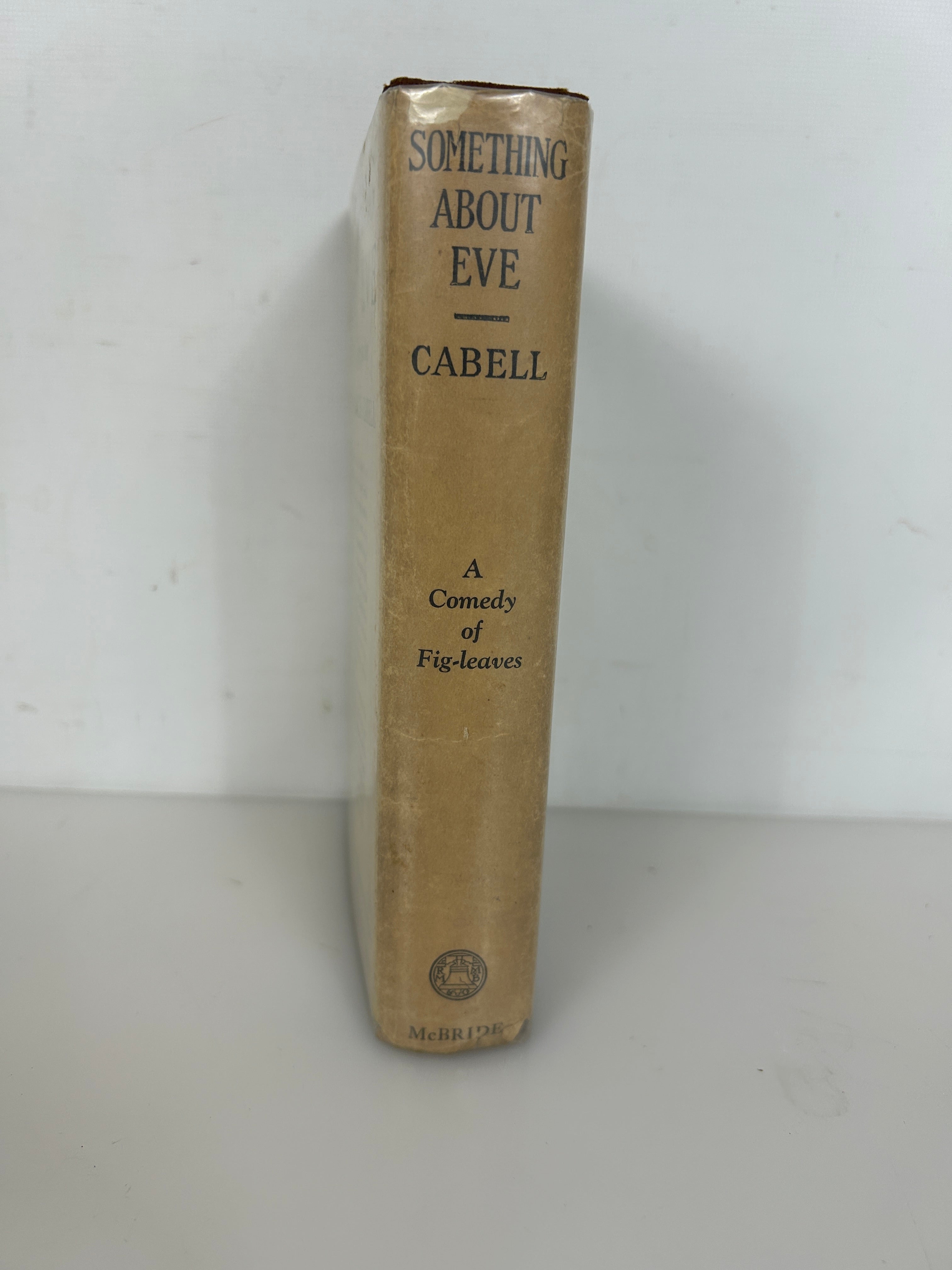 Something About Eve A Comedy of Fig Leaves by Cabell 1927 1st Ed 4th Print HCDJ