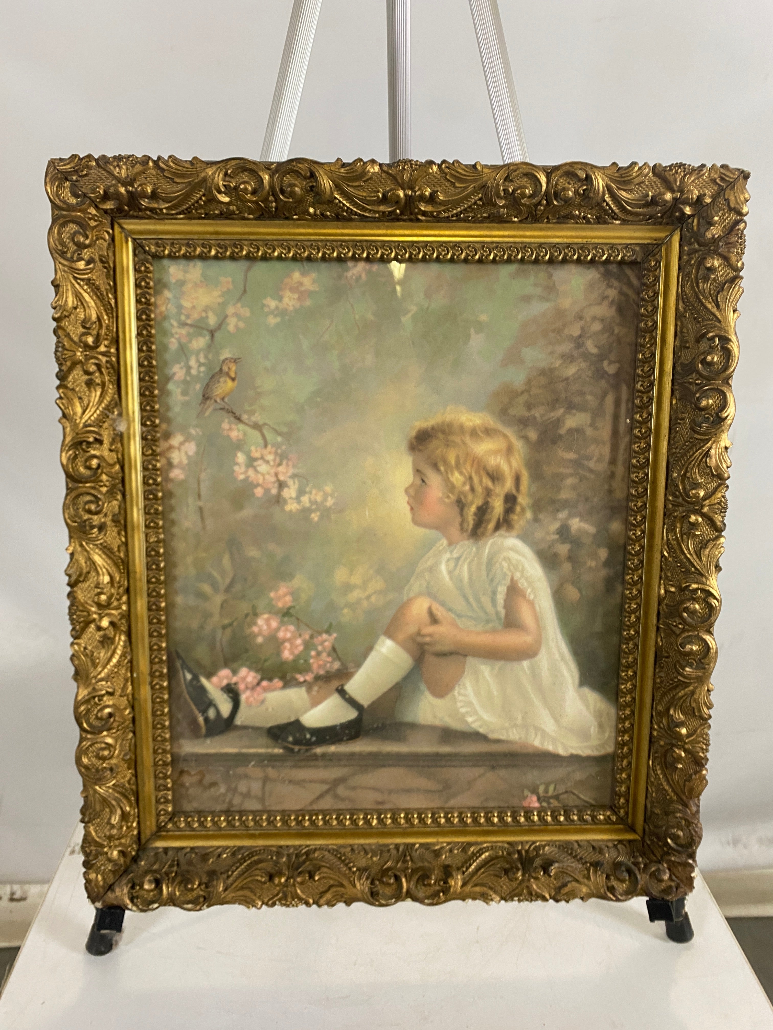 'Song of the Lark' Painting Framed Print Artwork