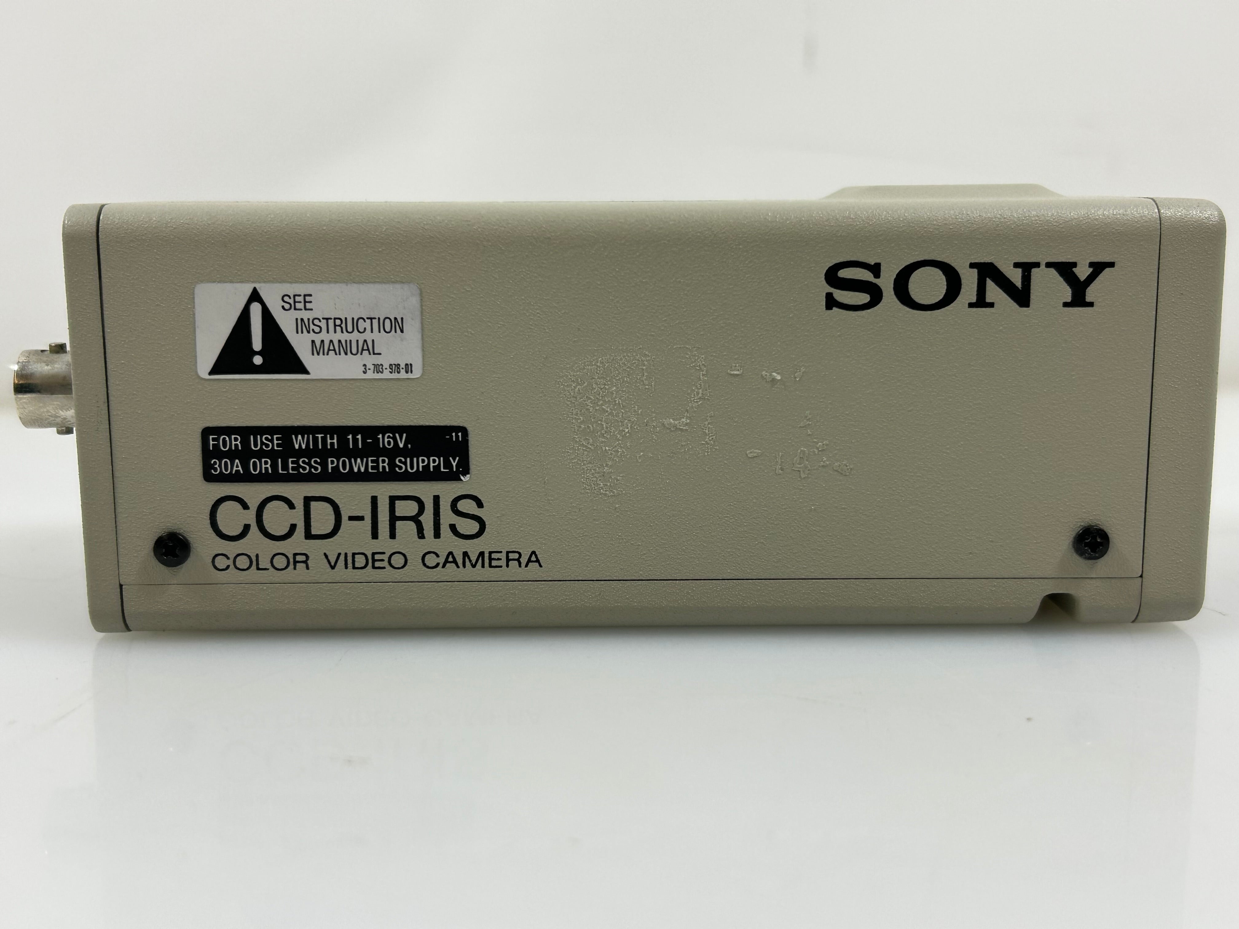 Sony CCD-IRIS Color Video Camera