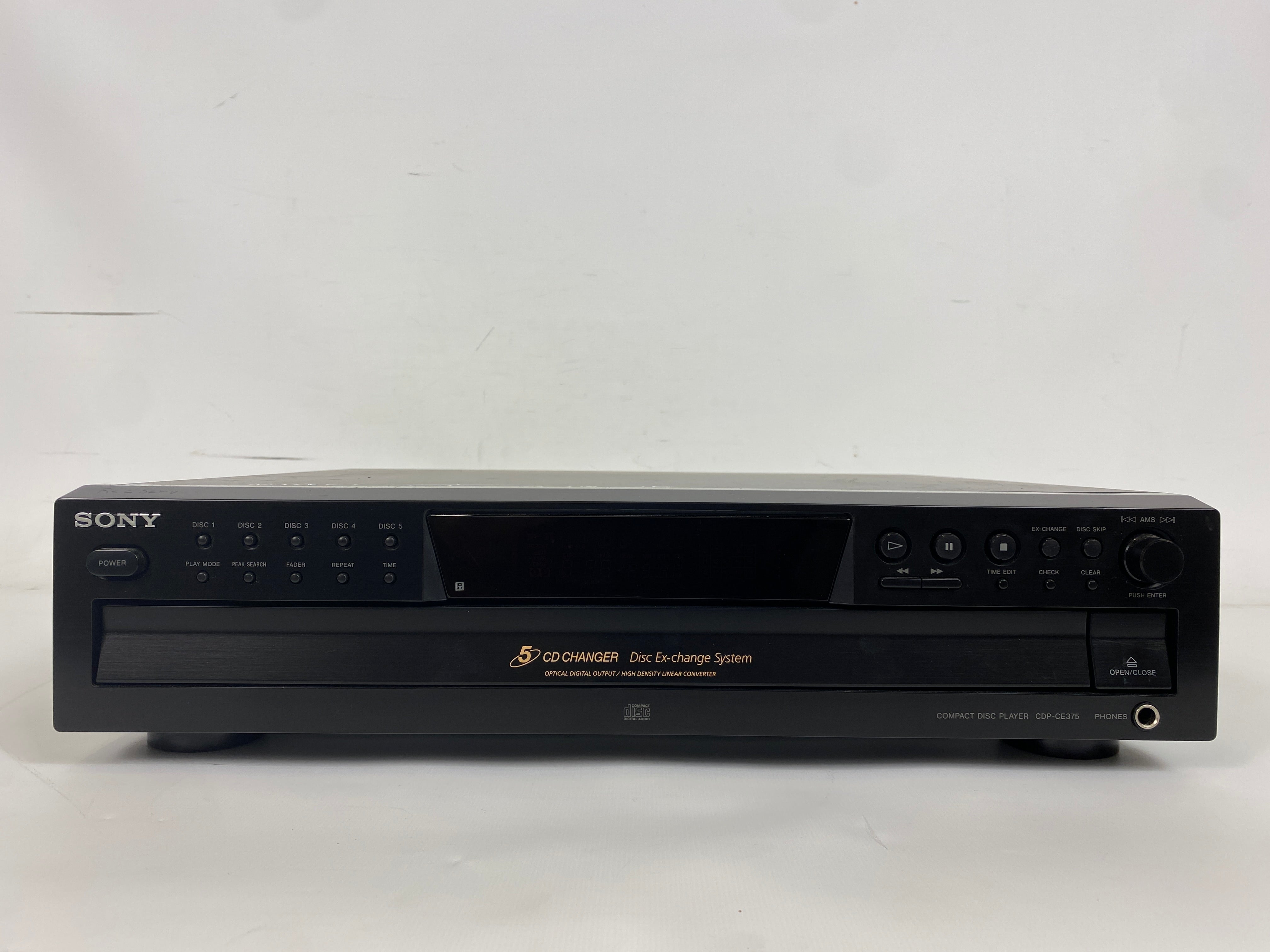 Sony CDP-CE375 Compact Disc CD Player