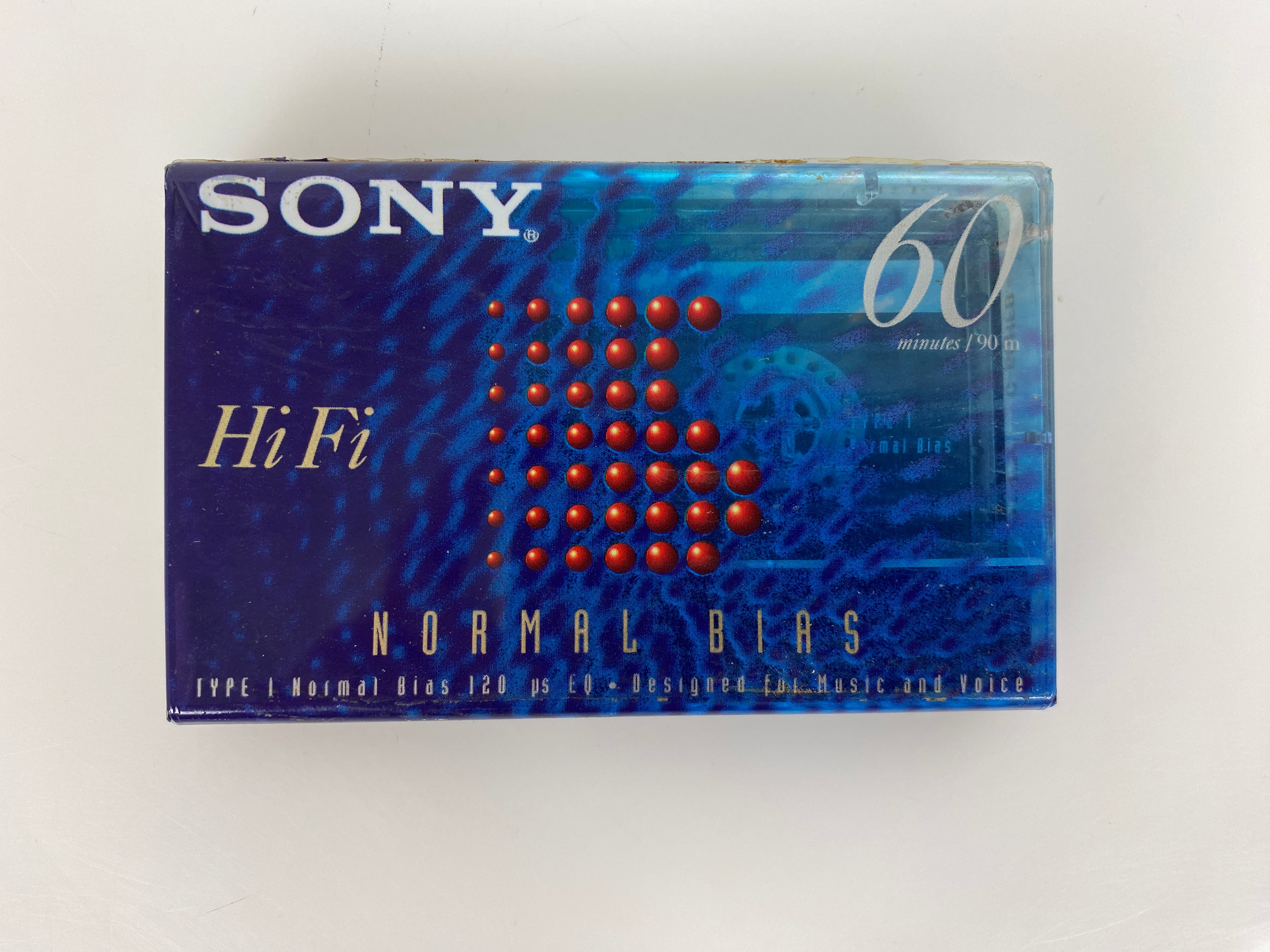 Sony HiFi Type I Normal Bias C-60HFB Audio Cassette Tape *New*