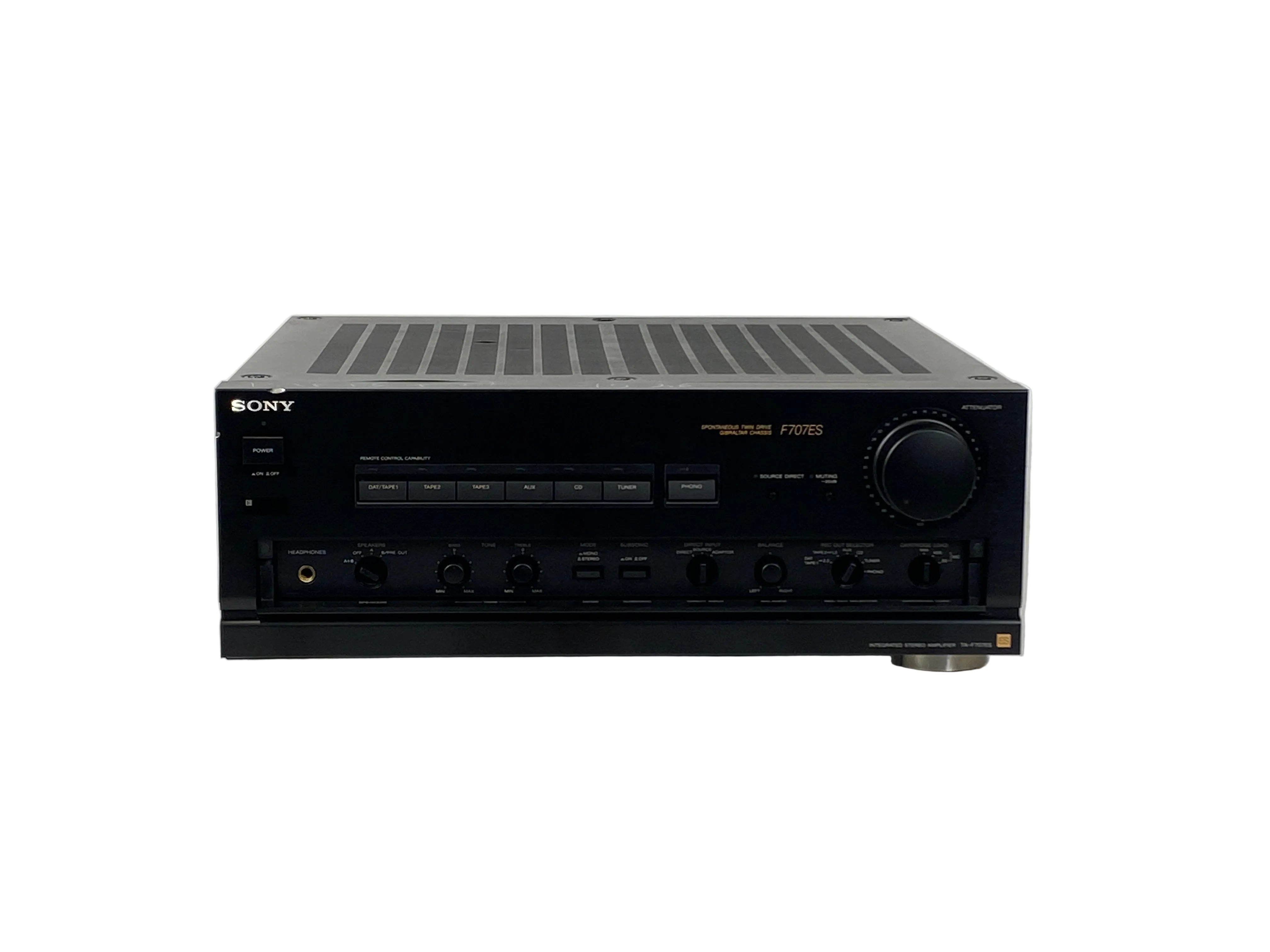 Sony Integrated Stereo Amplifier TA-F707ES *For Parts Only*