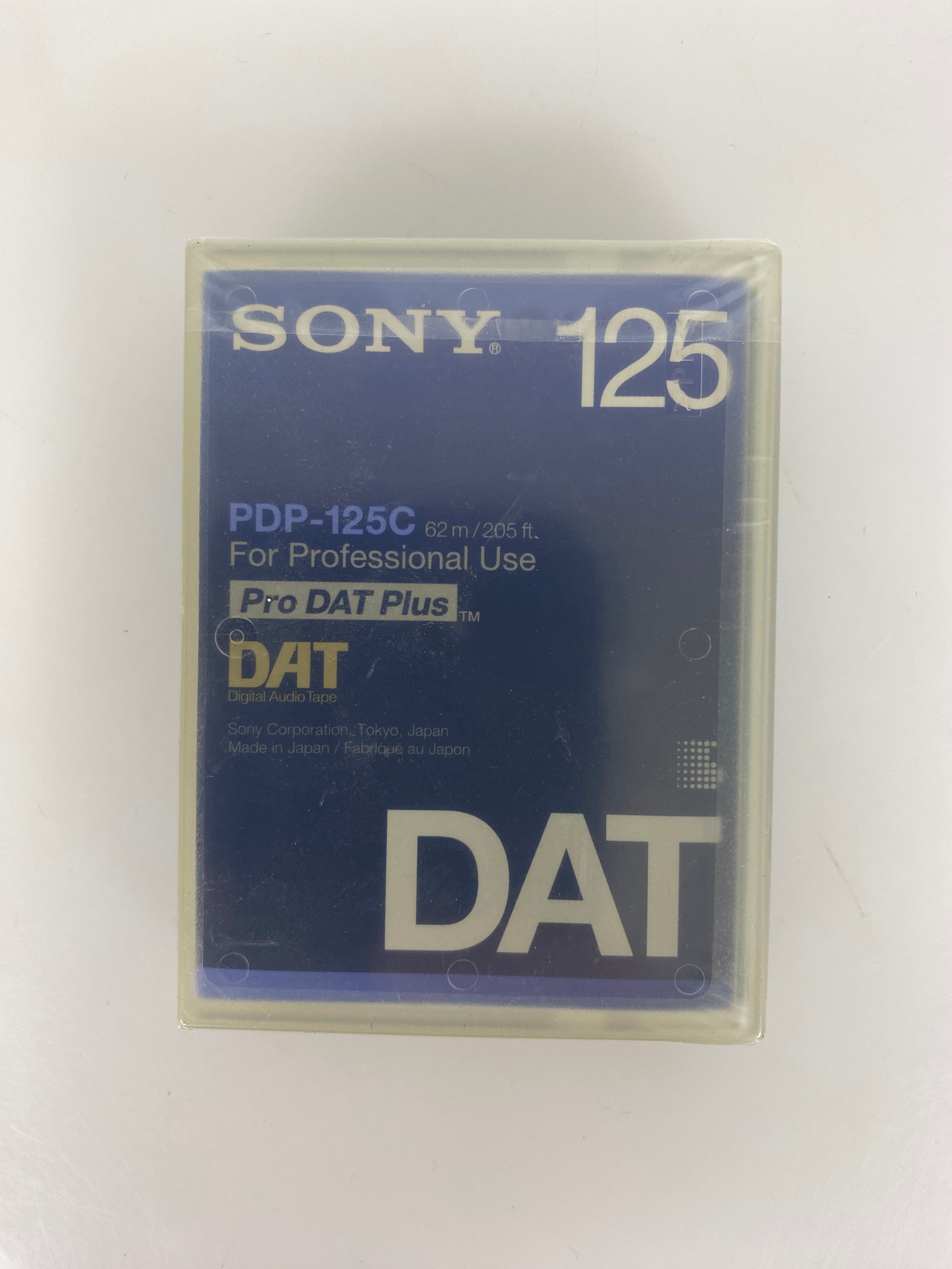 Sony PDP-125C Pro Digital Audio Tape *New*