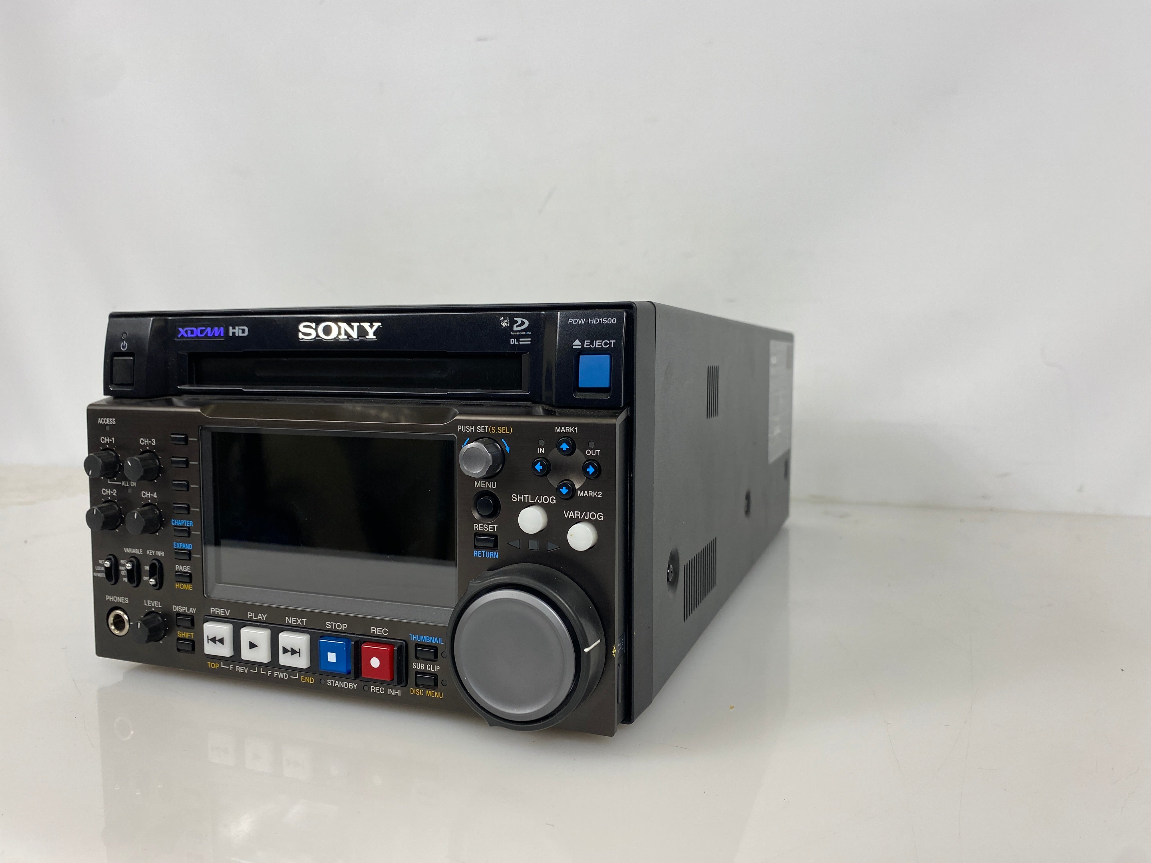 Sony PDW-HD1500 XDCAM HD422 Professional Disc Recorder