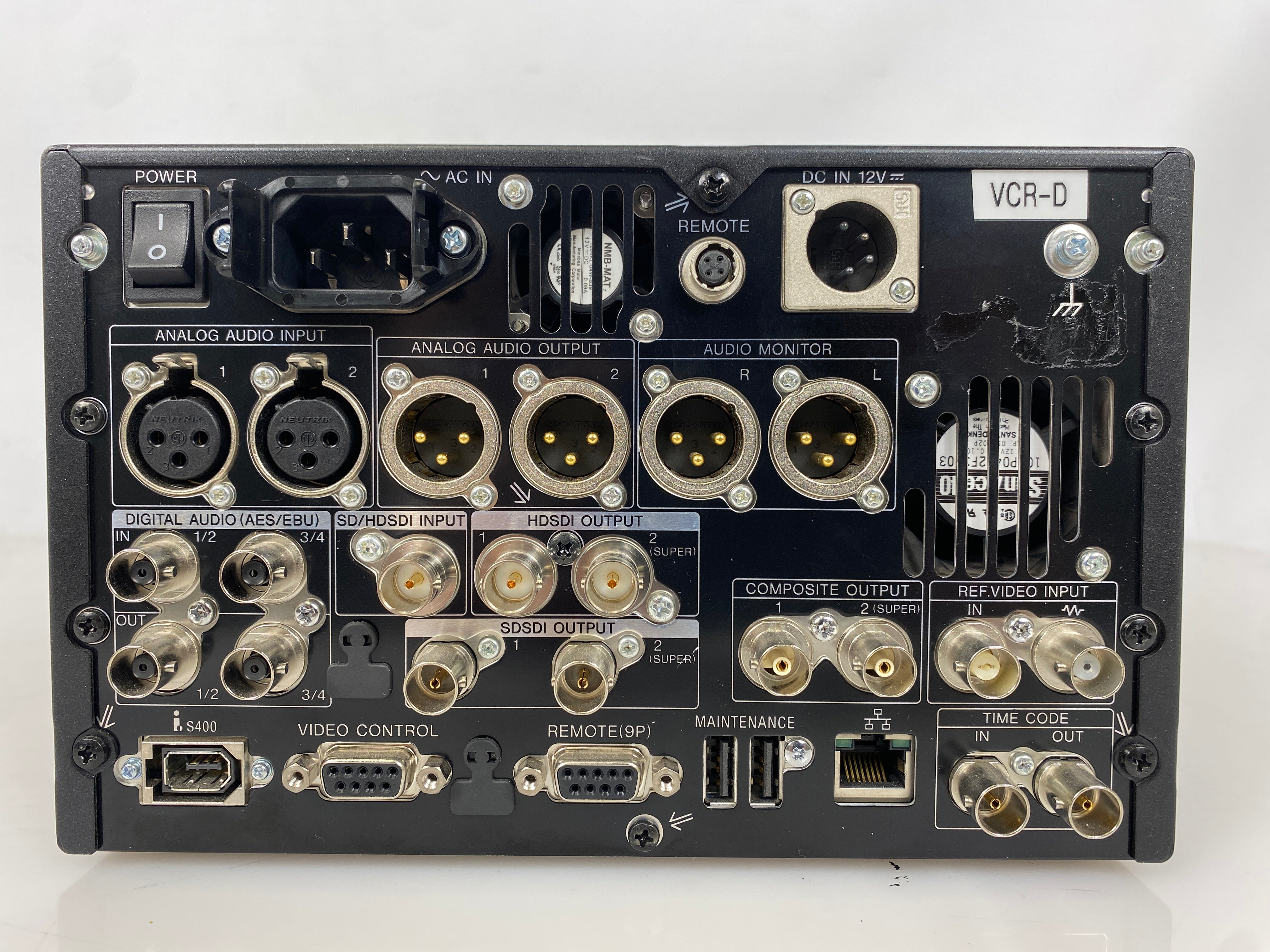 Sony PDW-HD1500 XDCAM HD422 Professional Disc Recorder