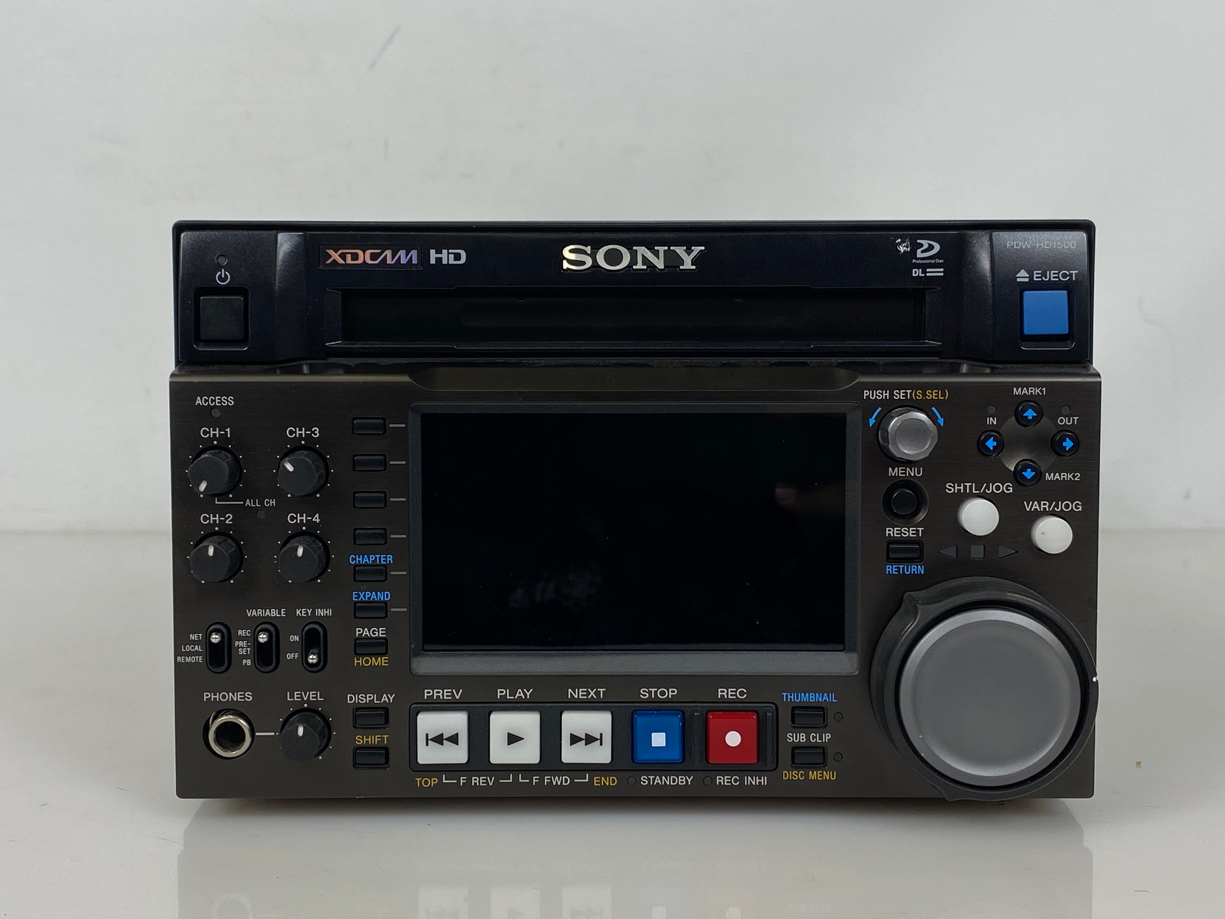 Sony PDW-HD1500 XDCAM HD422 Professional Disc Recorder