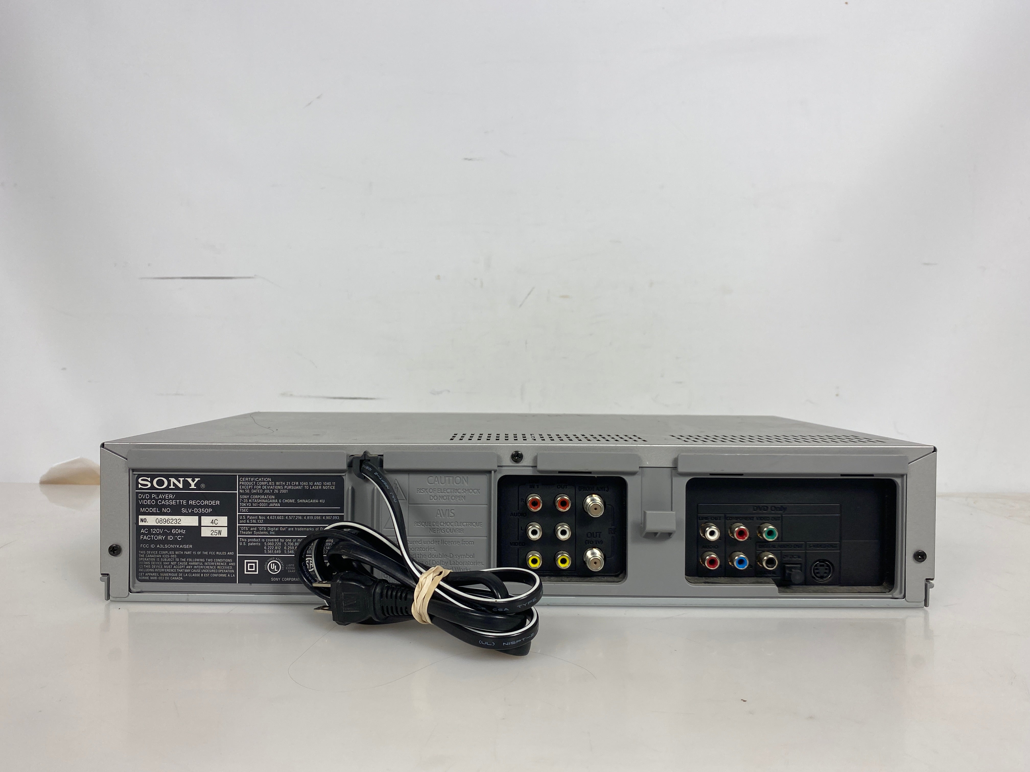 Sony SLV-D350P DVD / VCR Combo