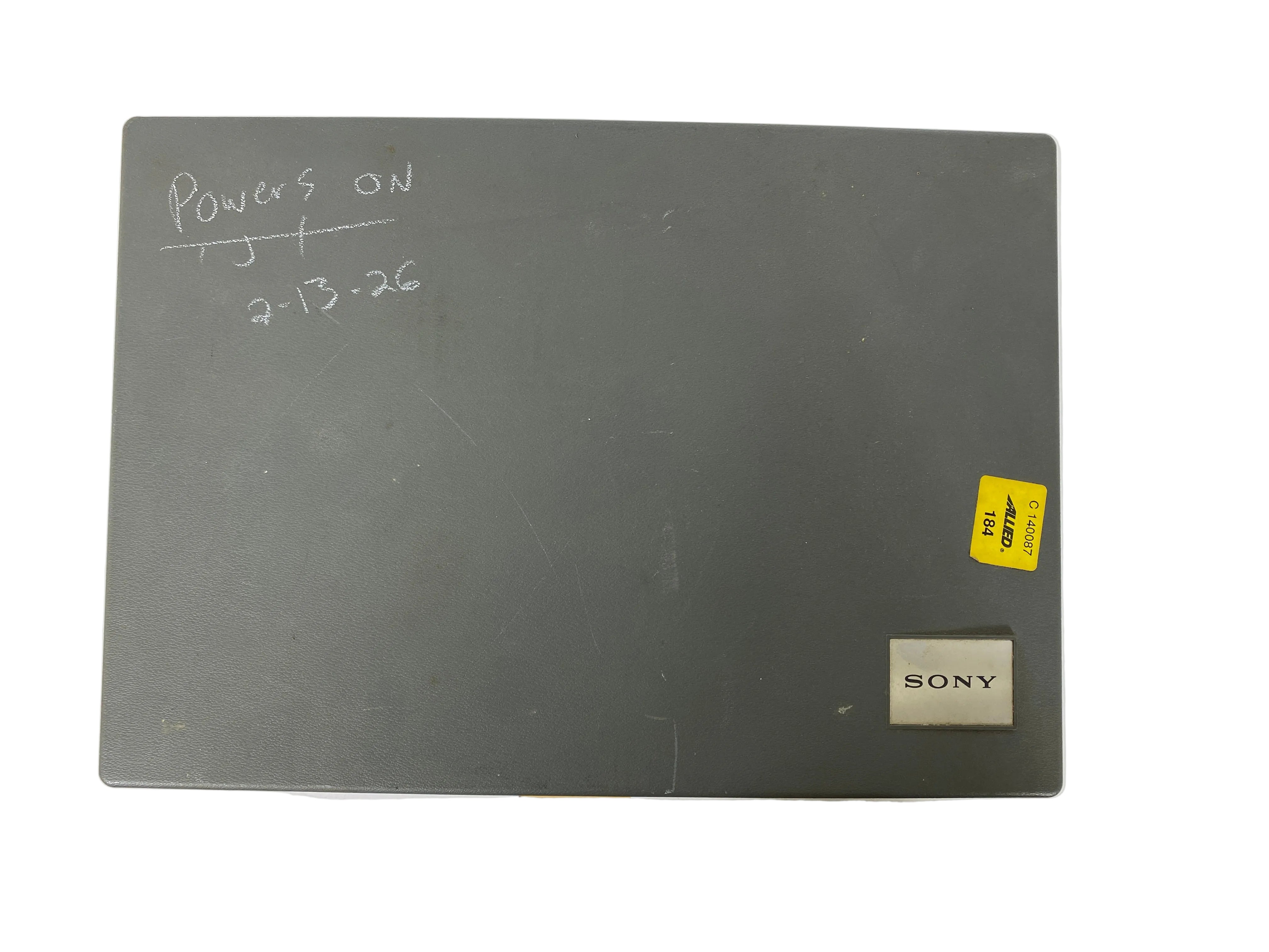 Sony Sony-Matic Audio-Visual Tapecorder TC-104