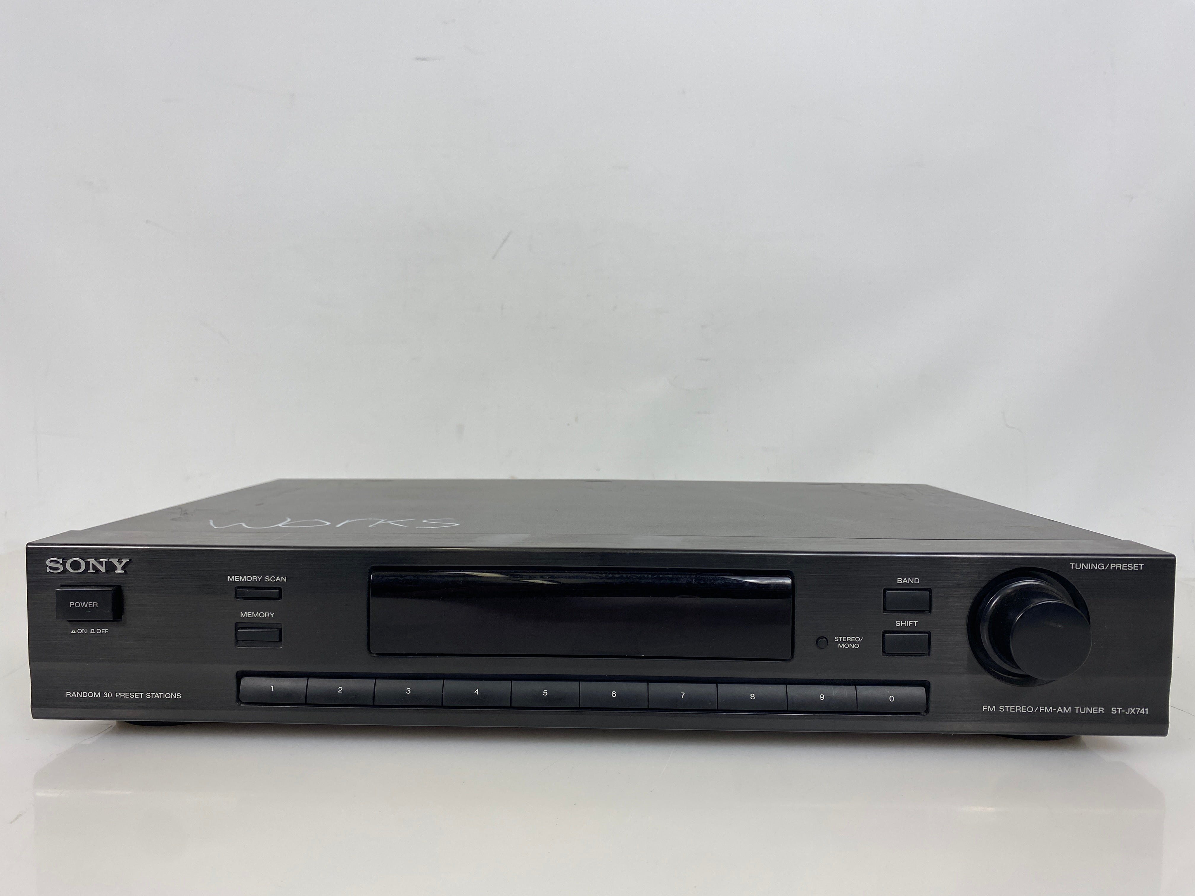 Sony ST-JX741 Stereo FM-AM Tuner