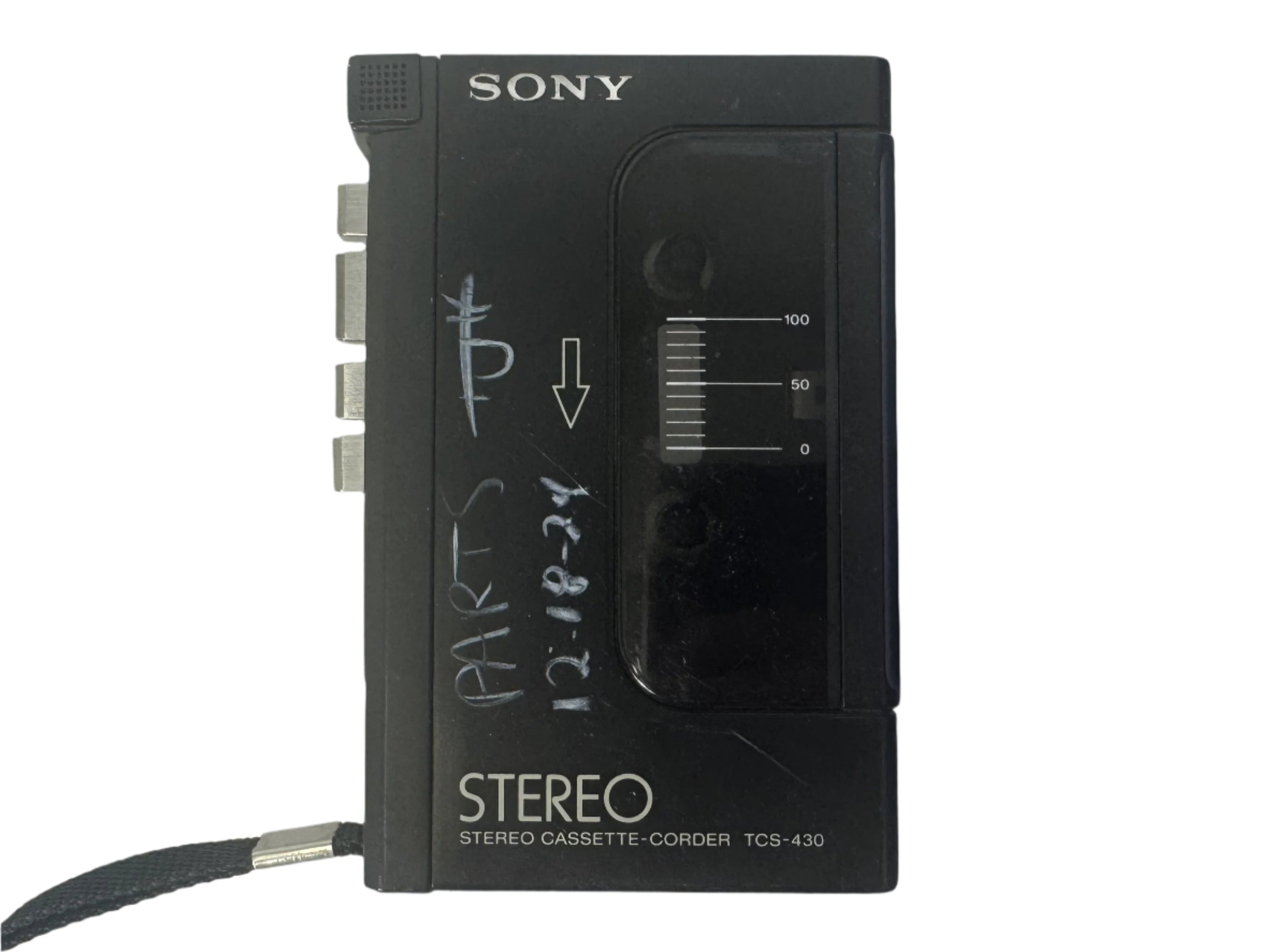 Sony TCS-430 Stereo Cassette Recorder *Parts*