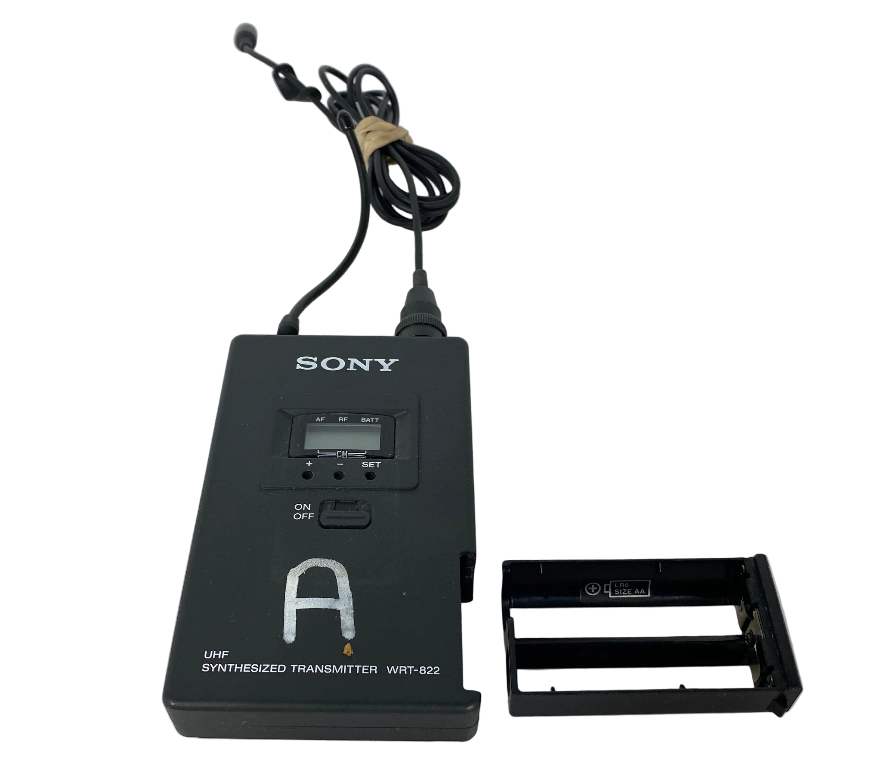 Sony WRT-822B UHF Body Pack Transmitter *Untested*