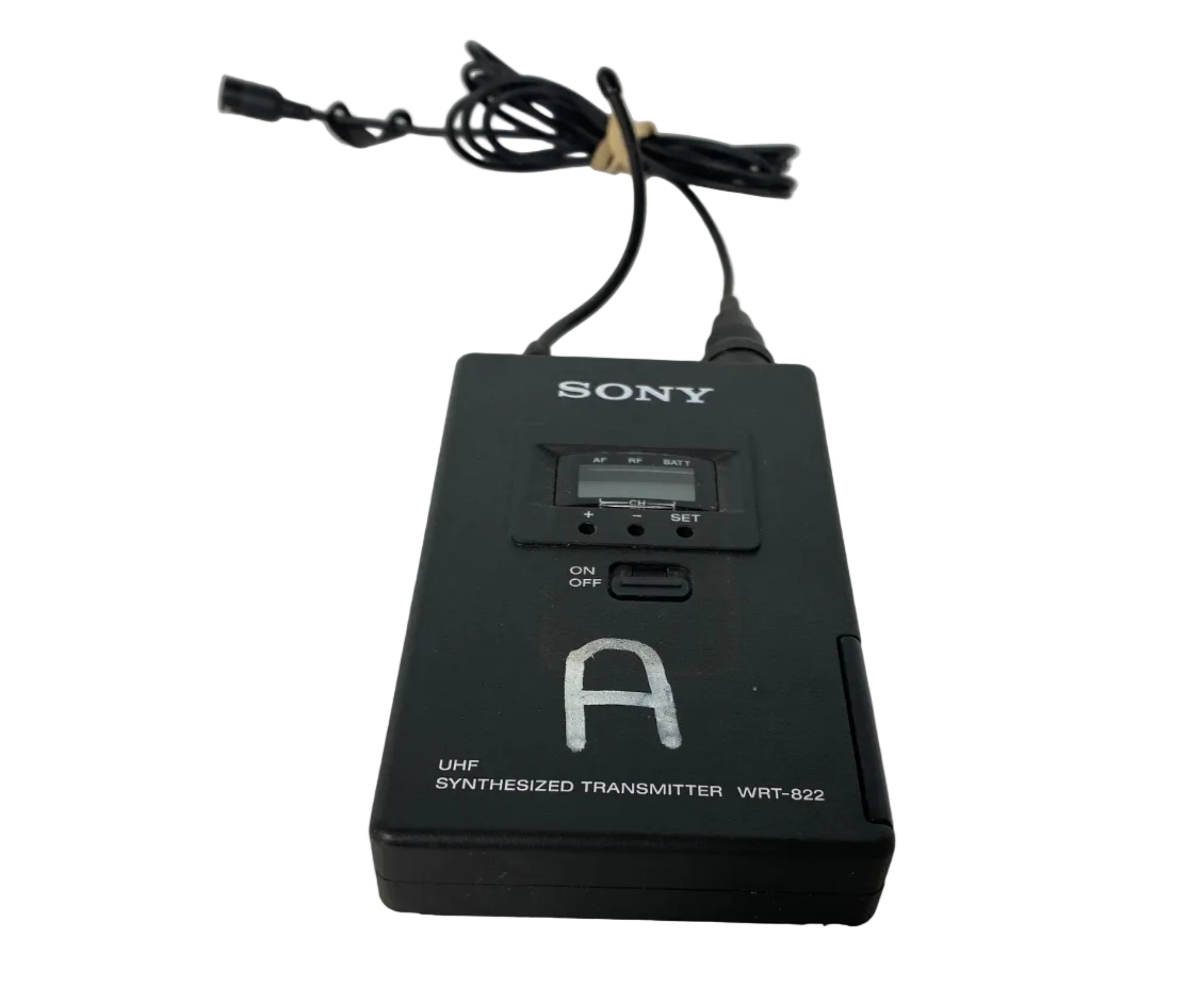 Sony WRT-822B UHF Body Pack Transmitter *Untested*