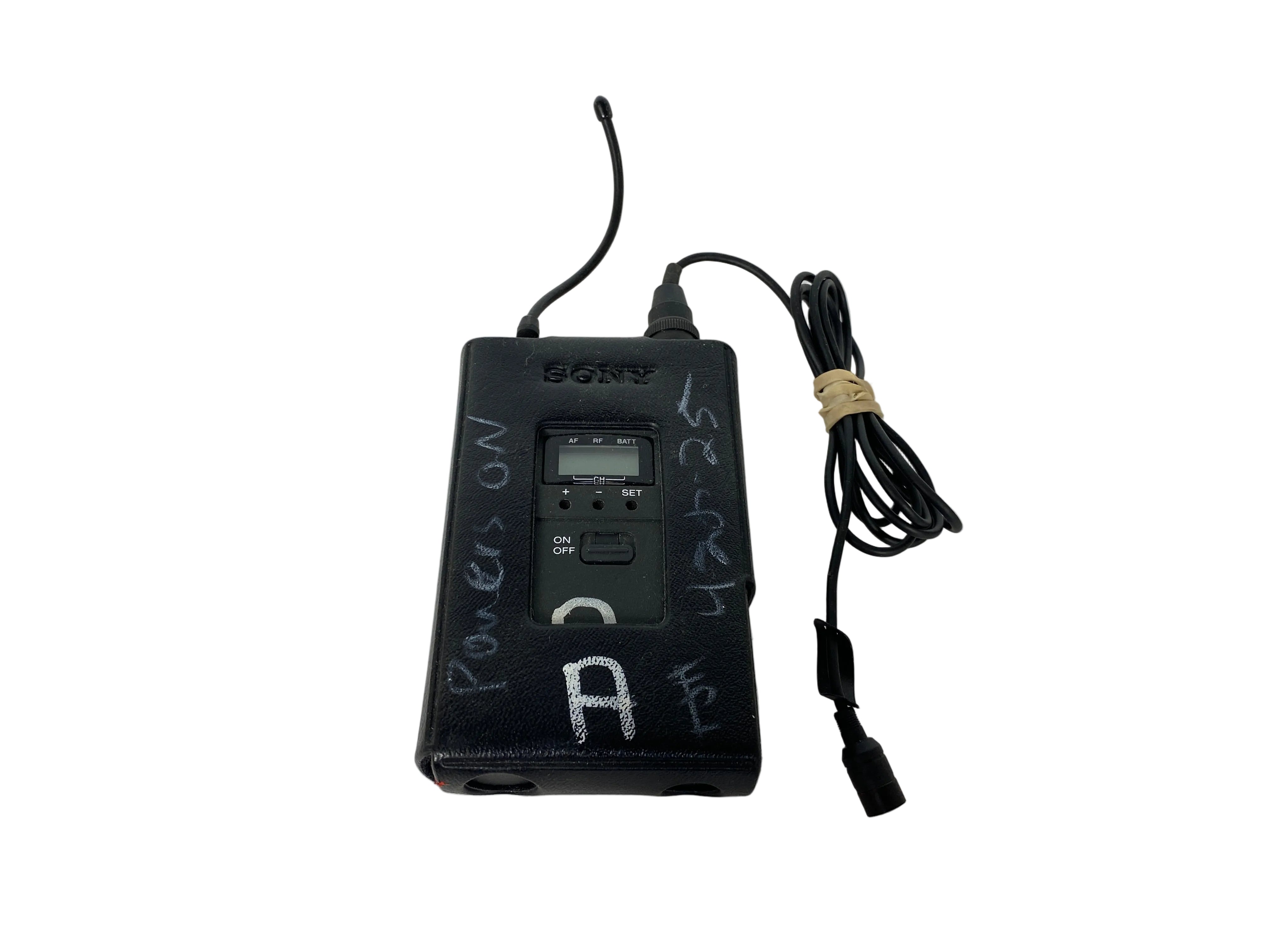 Sony WRT-822B UHF Body Pack Transmitter *Untested*