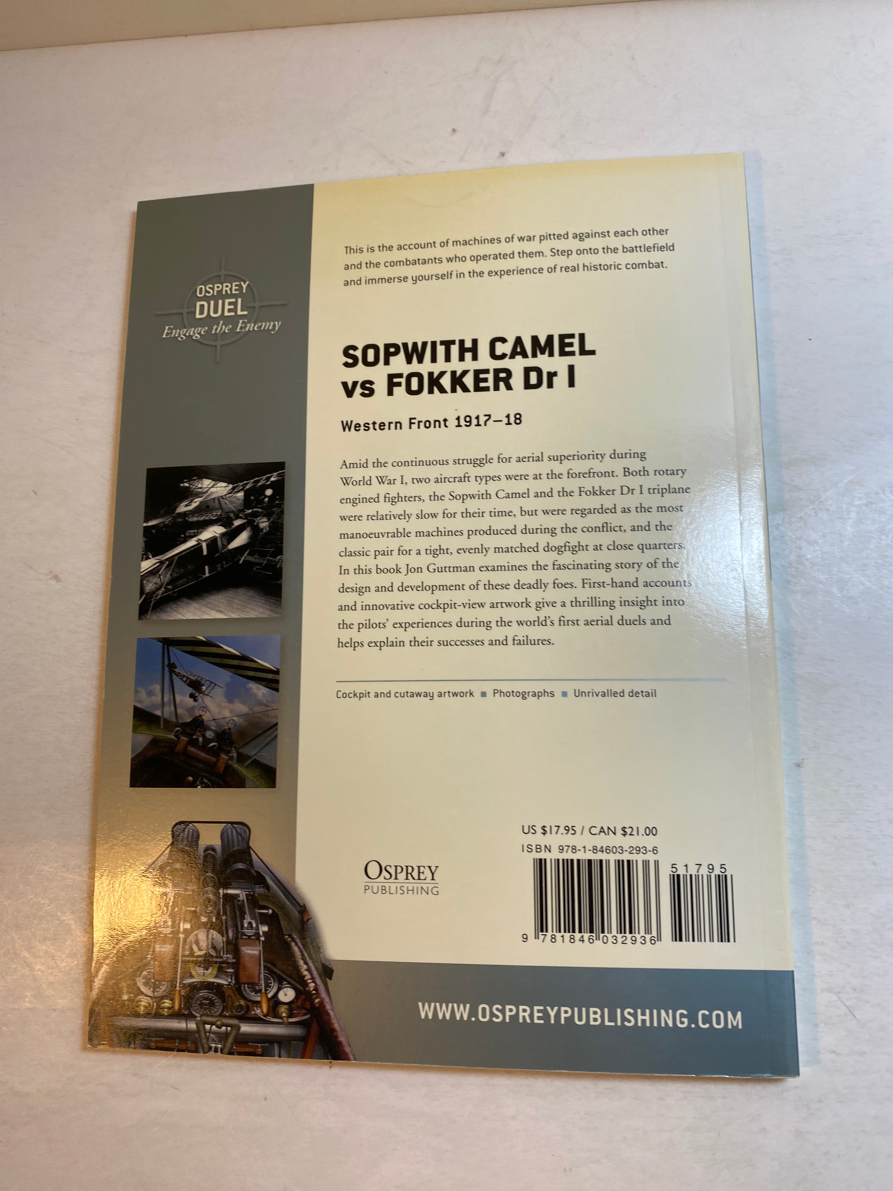 Sopwith Camel VS Fokker Dr O Western Front Osprey Duel 7 SC 2008