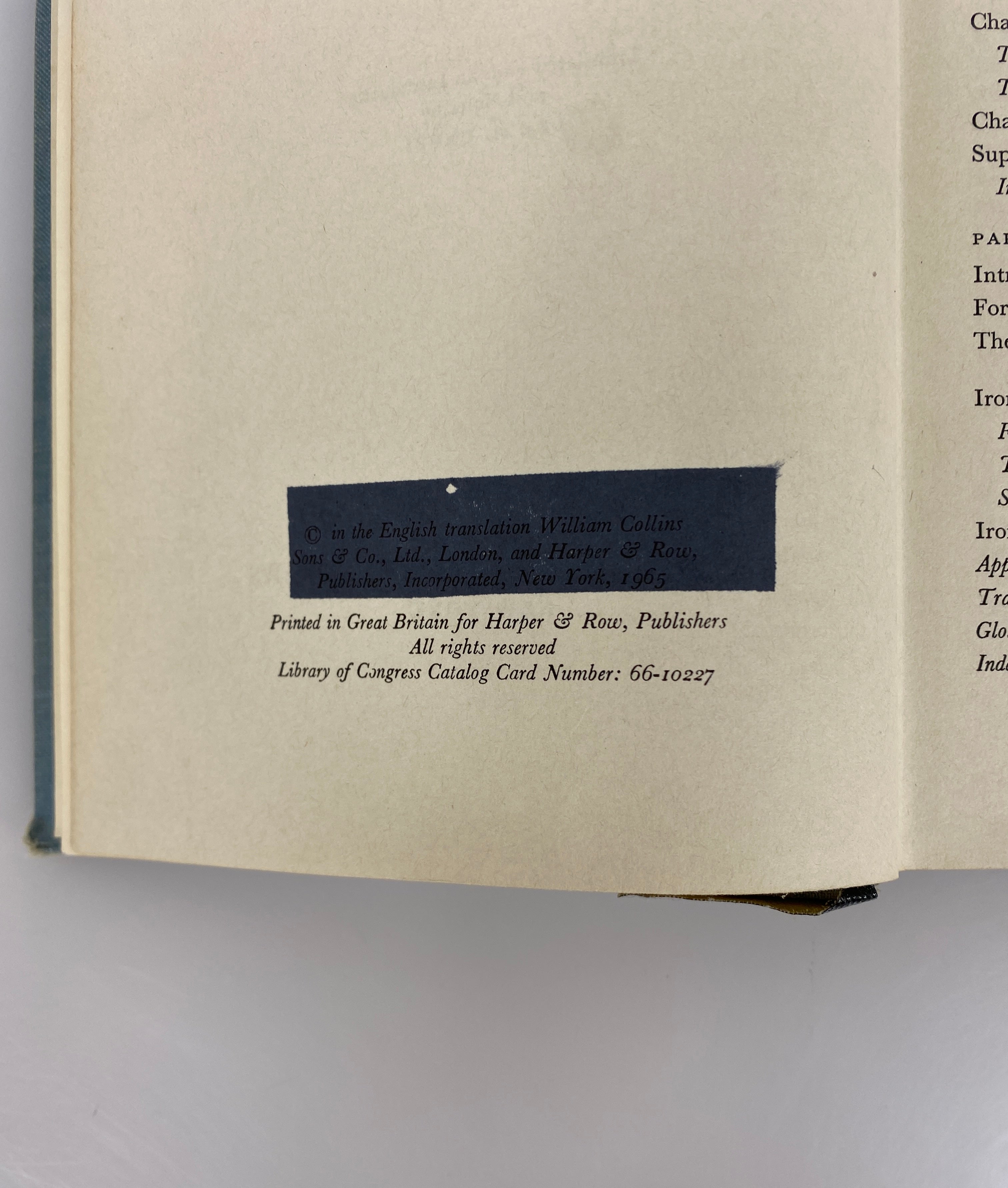 Soren Kierkegaard The Concept of Irony 1965 Ex-Library HC