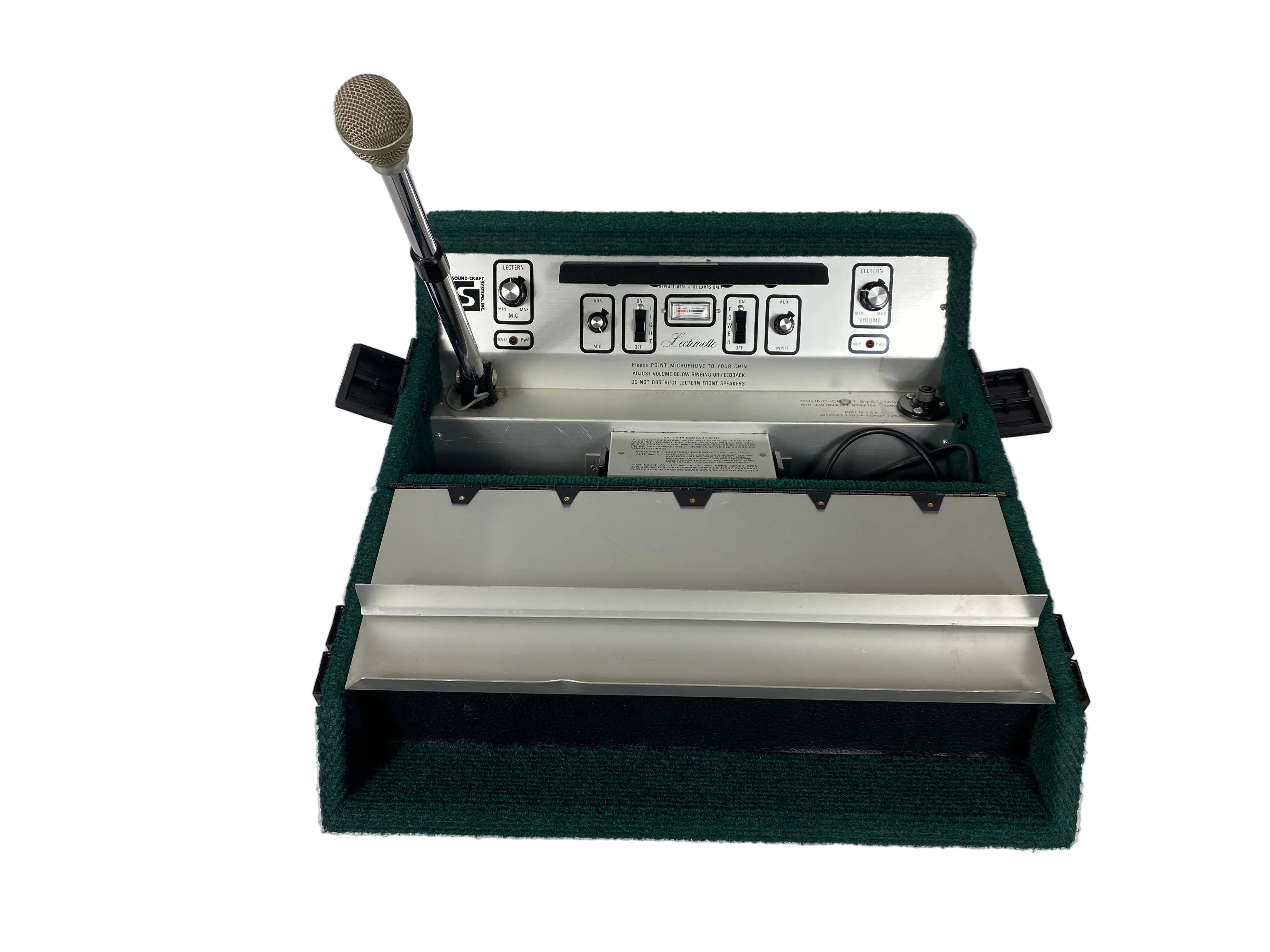 Soundcraft R600 Floor Podium With A Built-In Sound Amplification System