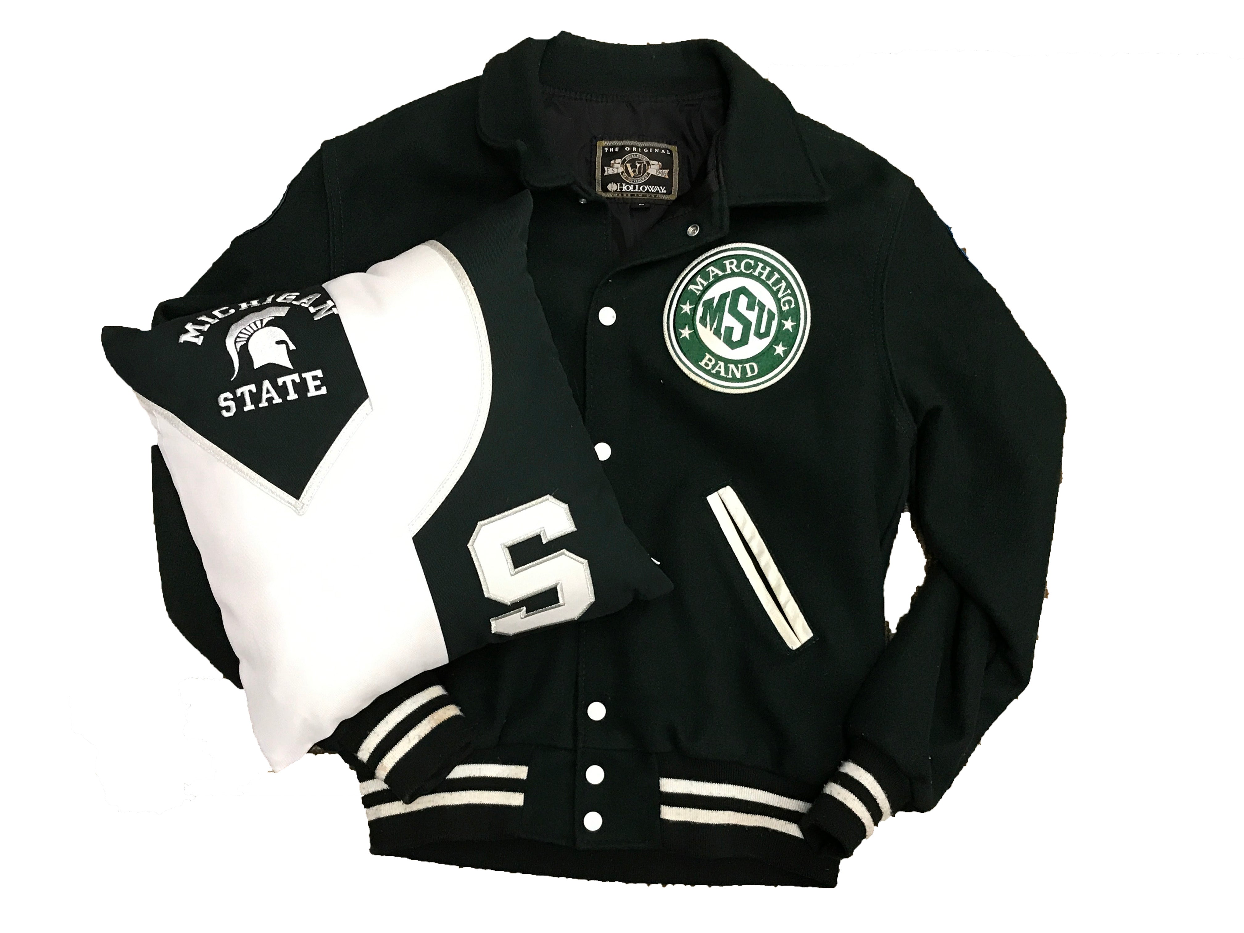 Spartan Marching Band Pillow Style 1