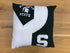 Spartan Marching Band Pillow Style 1