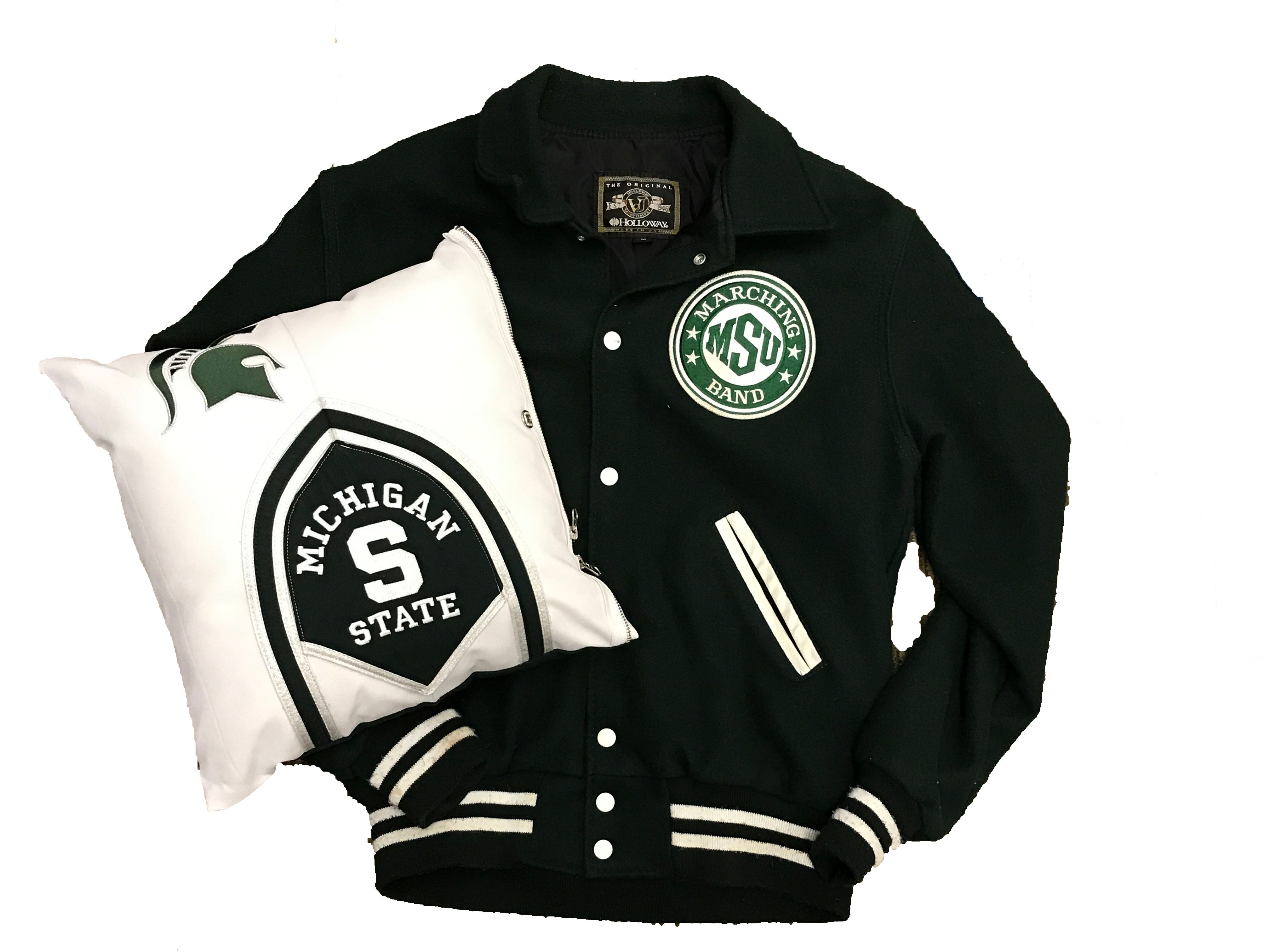 Spartan Marching Band Pillow Style 2