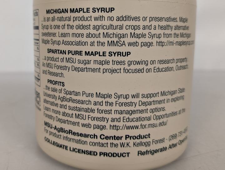 Spartan Pure Maple Syrup – MSU Surplus Store