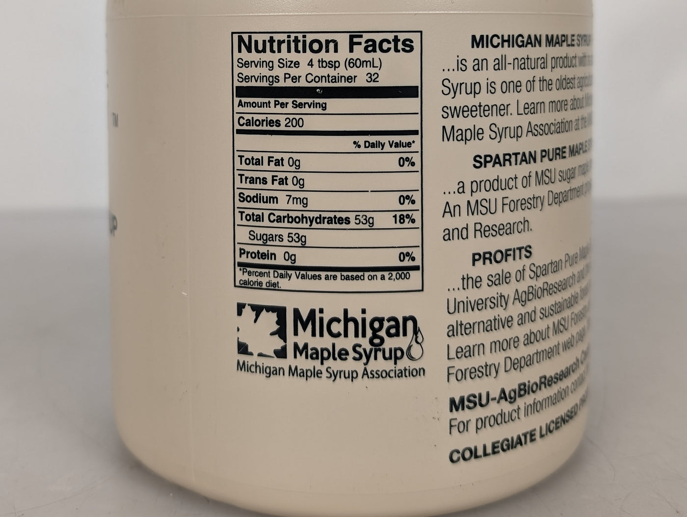Spartan Pure Maple Syrup – MSU Surplus Store