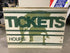 Spartan Stadium "Tickets" Sign