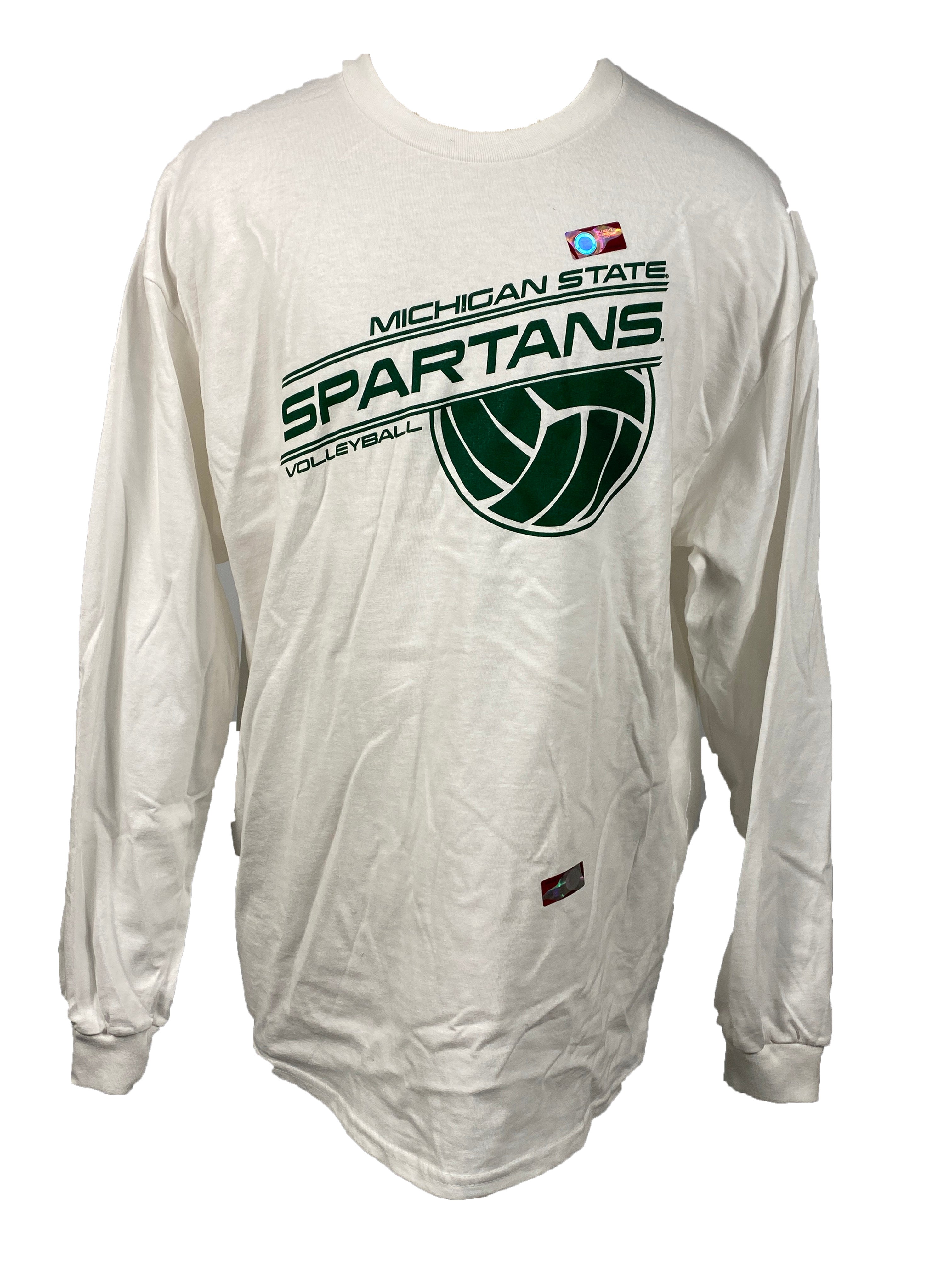 Spartan Volleyball Long Sleeve T-Shirt Unisex Size 2XL