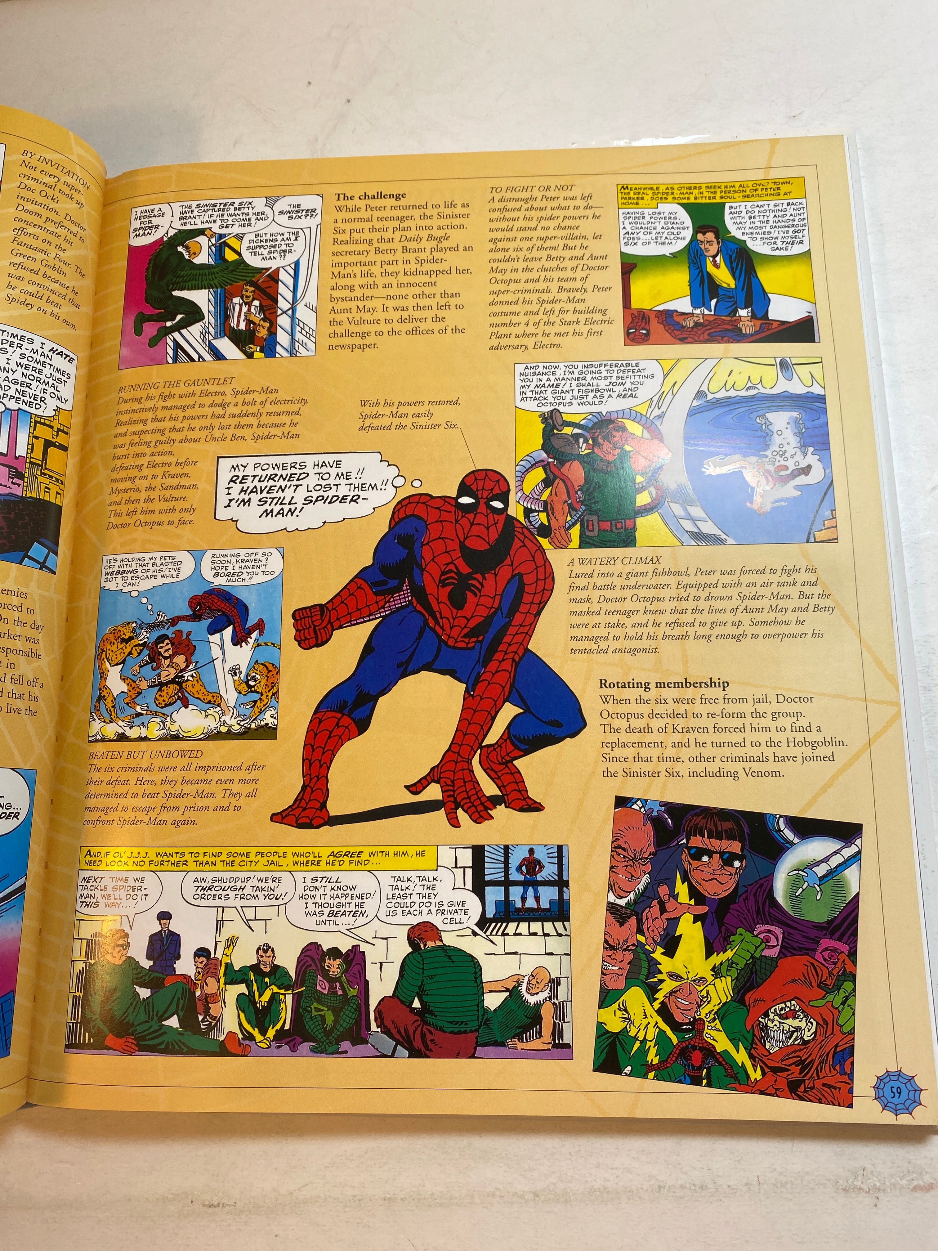 Spiderman Ultimate Guide Tom DeFalco HCDJ 2001