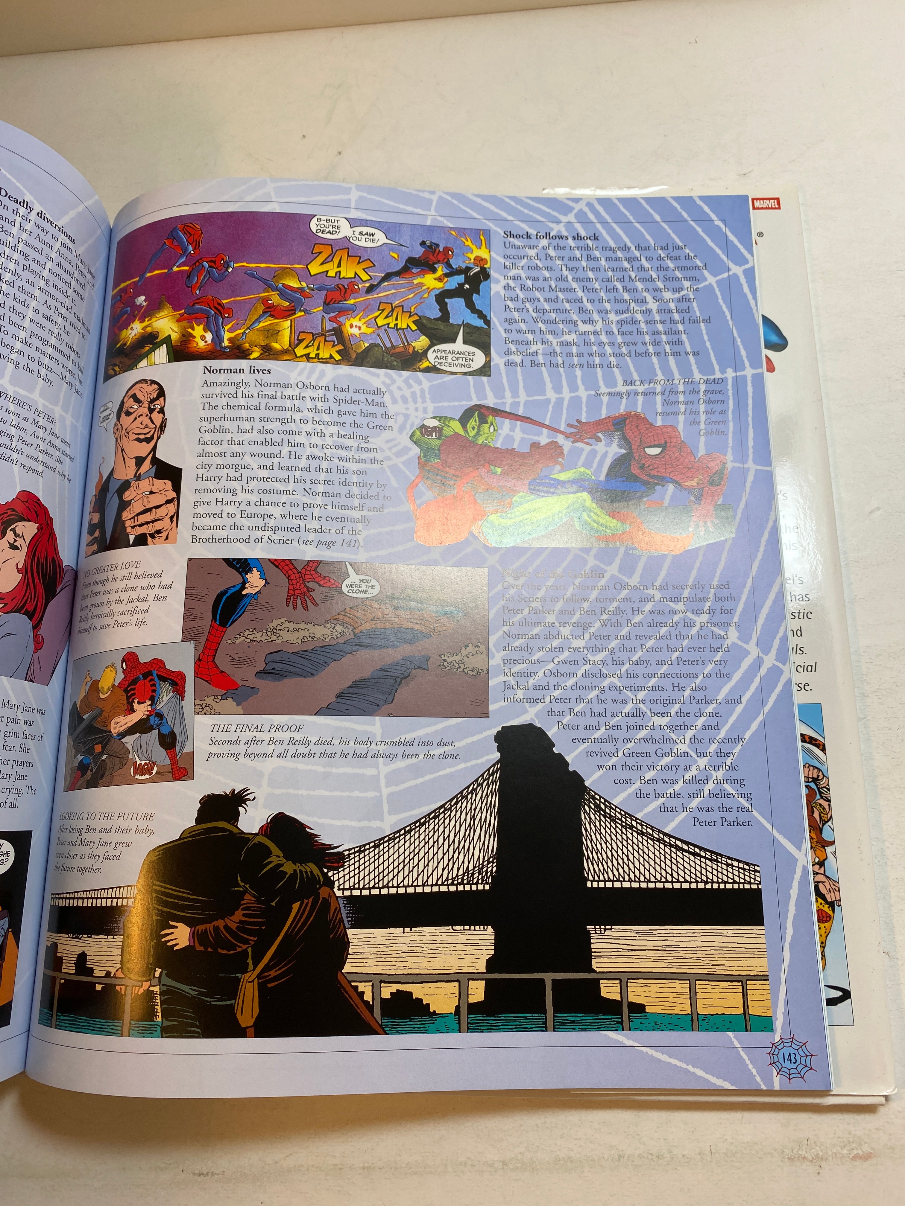 Spiderman Ultimate Guide Tom DeFalco HCDJ 2001