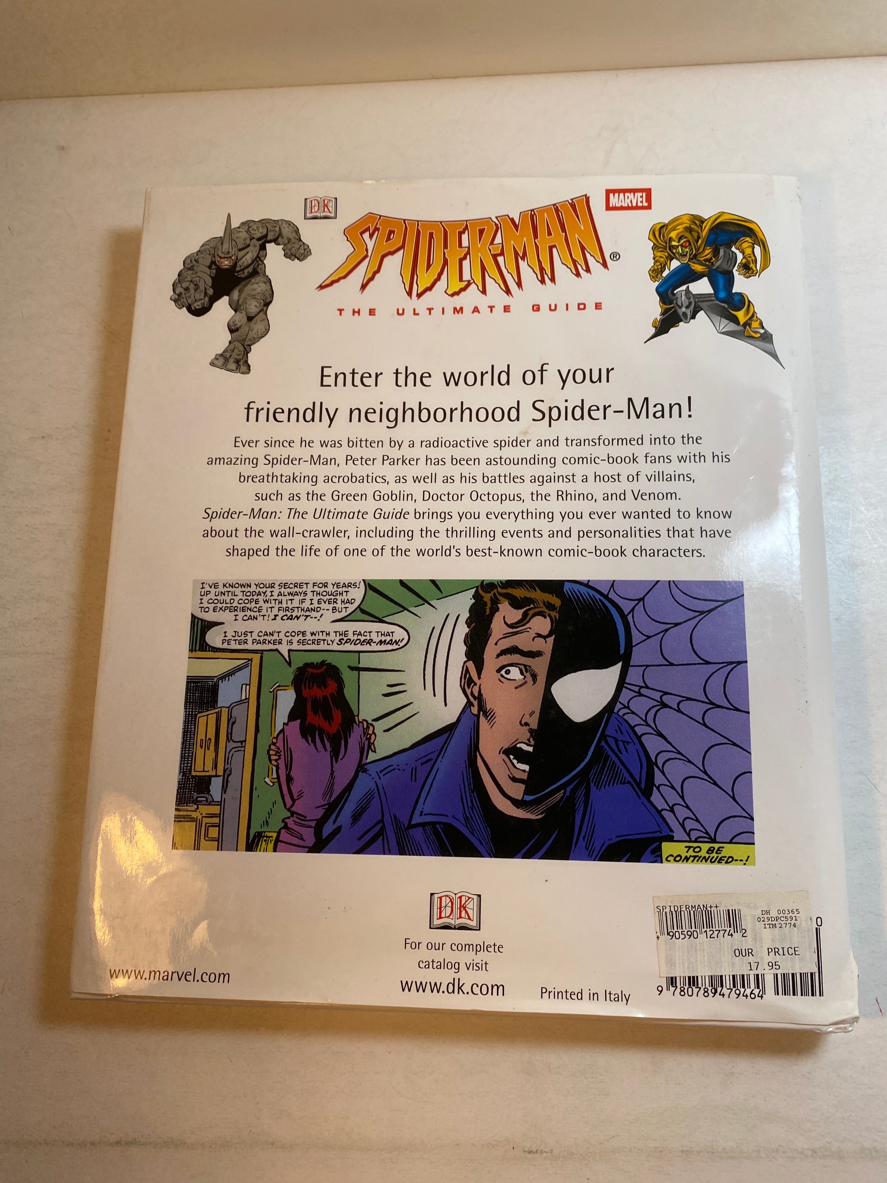 Spiderman Ultimate Guide Tom DeFalco HCDJ 2001