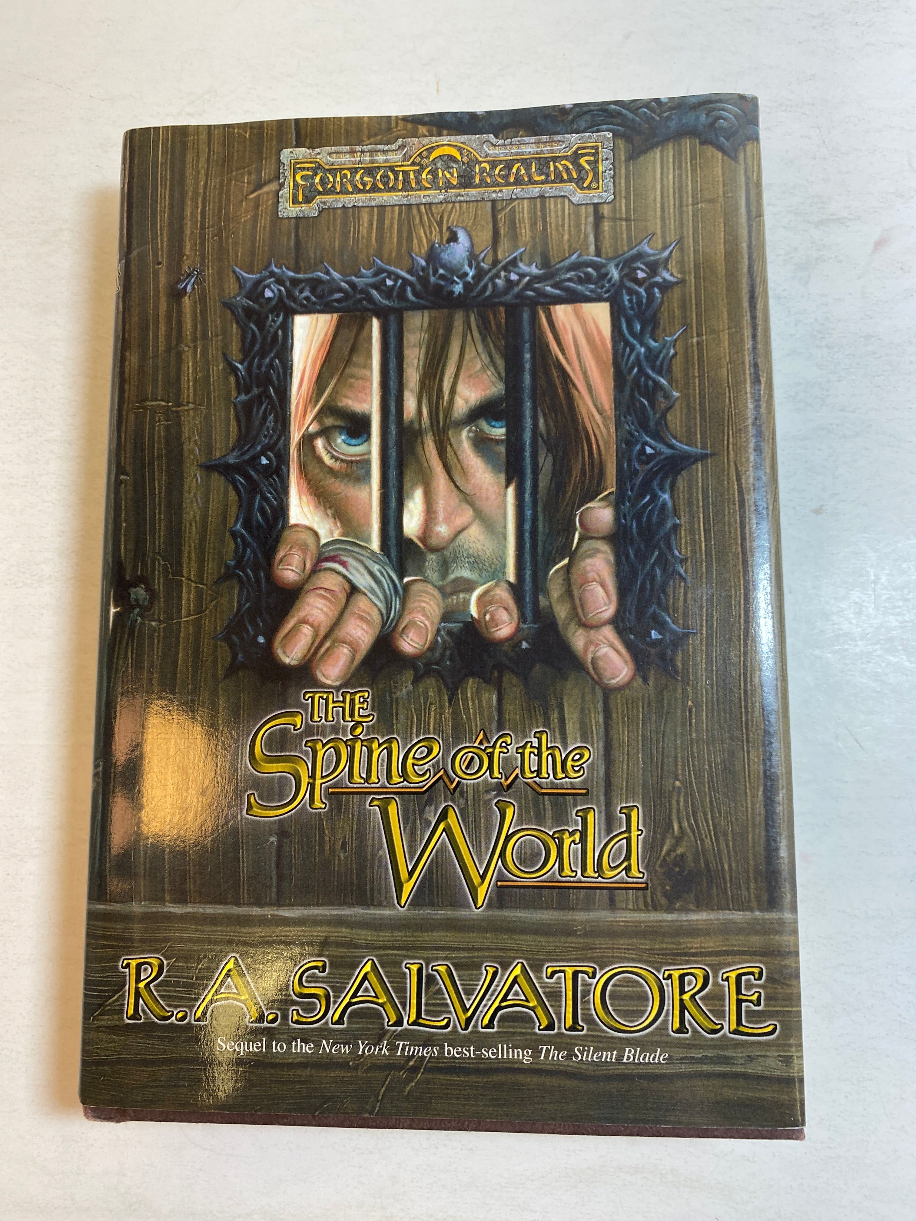 Spine of the World RA Salvatore Forgotten Realms HCDJ 1999 *First Edition*