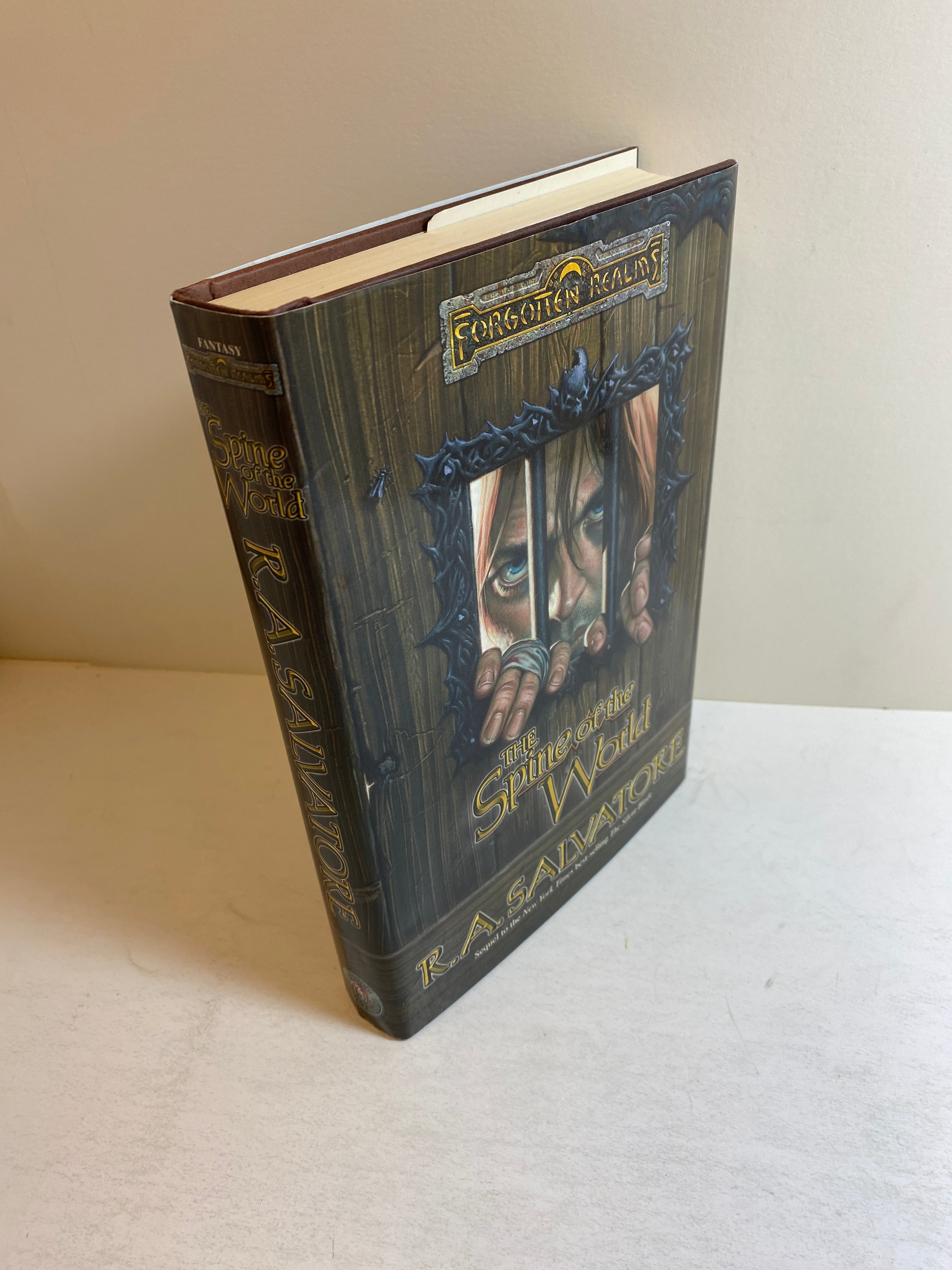 Spine of the World RA Salvatore Forgotten Realms HCDJ 1999 *First Edition*
