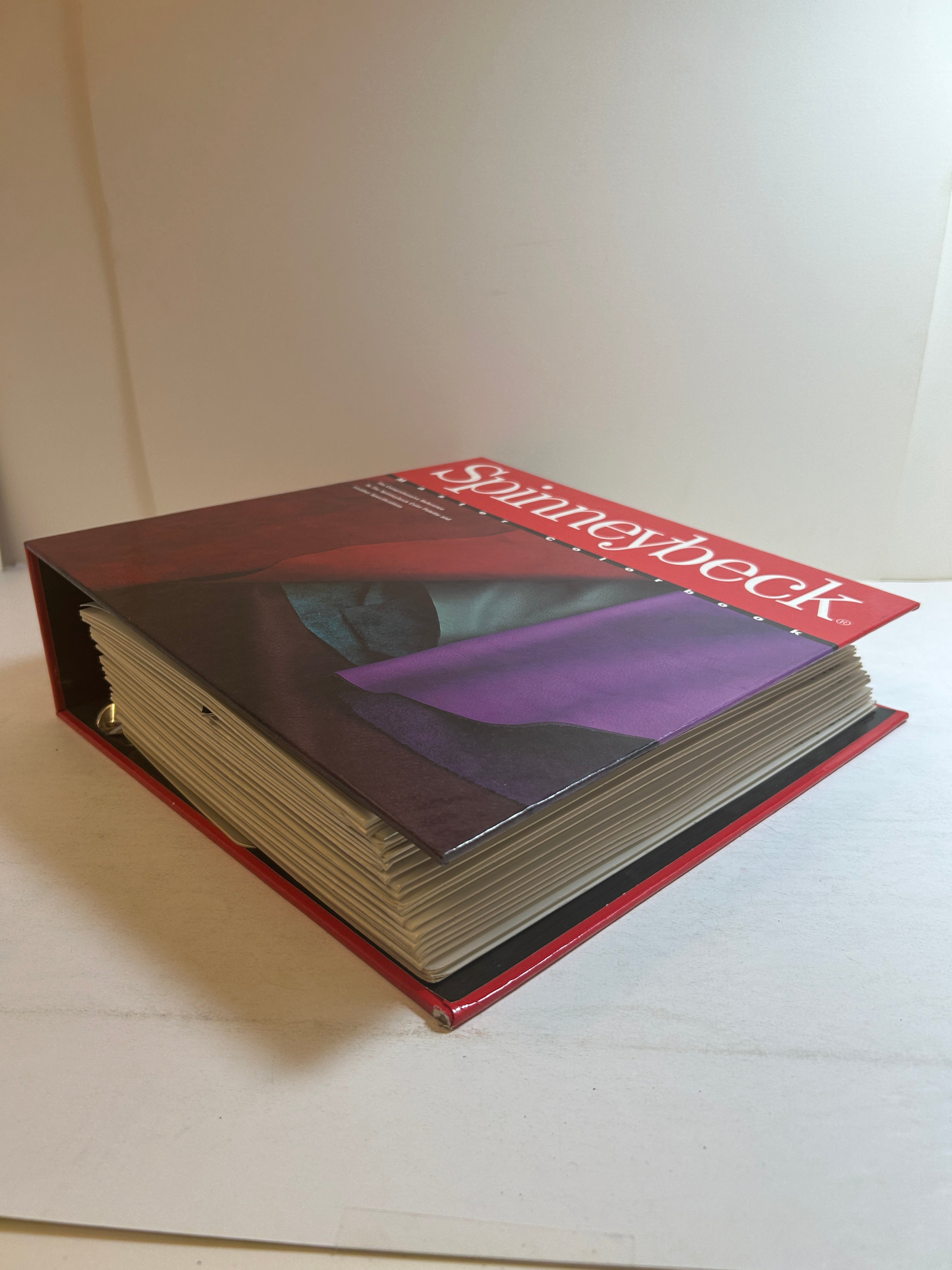Spinneybeck Master Colorbook Antique Leather Sample Book