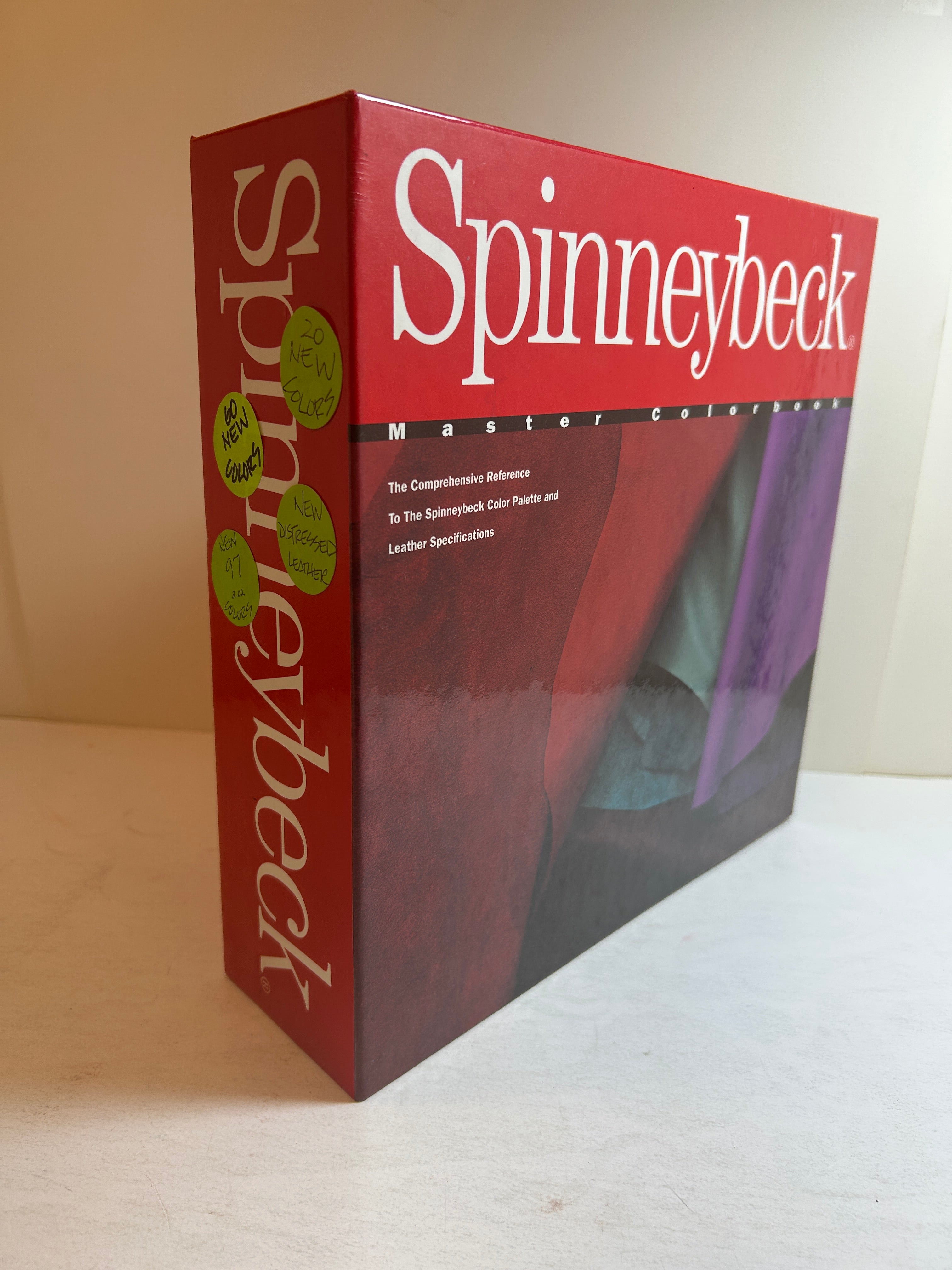 Spinneybeck Master Colorbook Antique Leather Sample Book